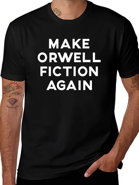 Aren Orwell Again Unisex Casual T-Shirt – Clean Design For Daily Comfort