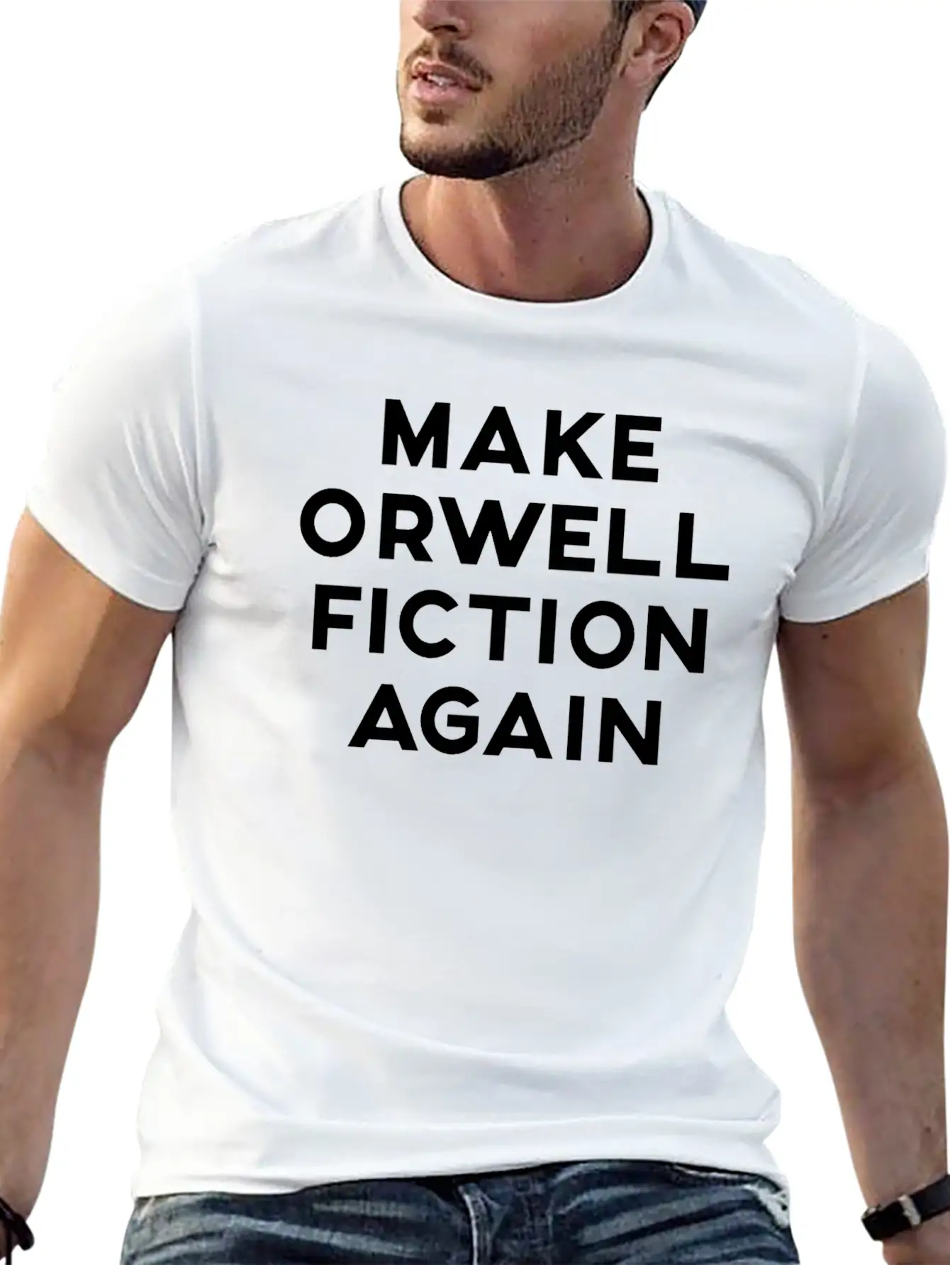 Aren Orwell Again Unisex Casual T-Shirt – Clean Design For Daily Comfort
