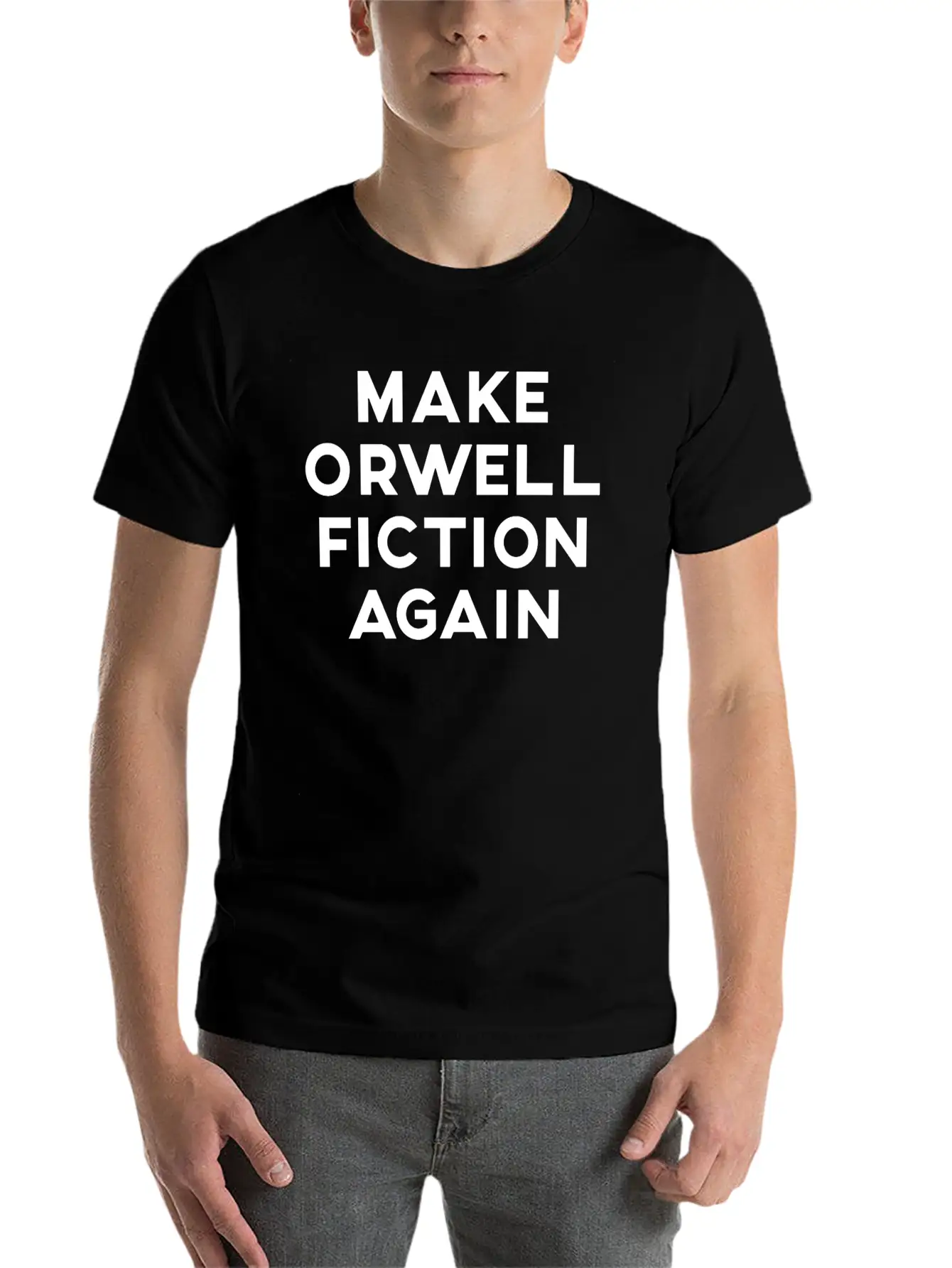 Aren Orwell Again Unisex Casual T-Shirt – Clean Design For Daily Comfort
