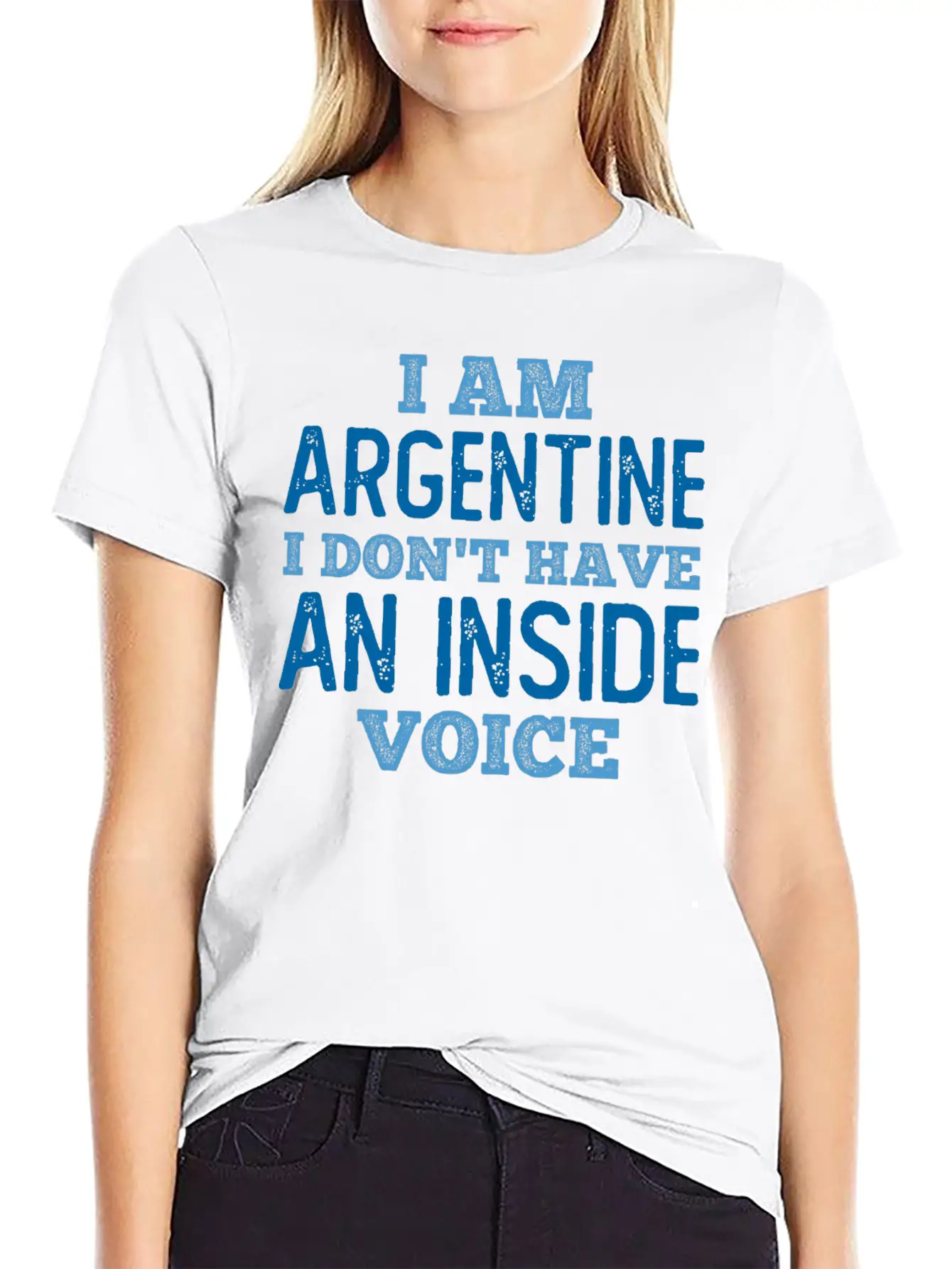 Argentine We Do Not Have An Inside Voice Unisex Casual T-Shirt – Clean Design For Daily Comfort