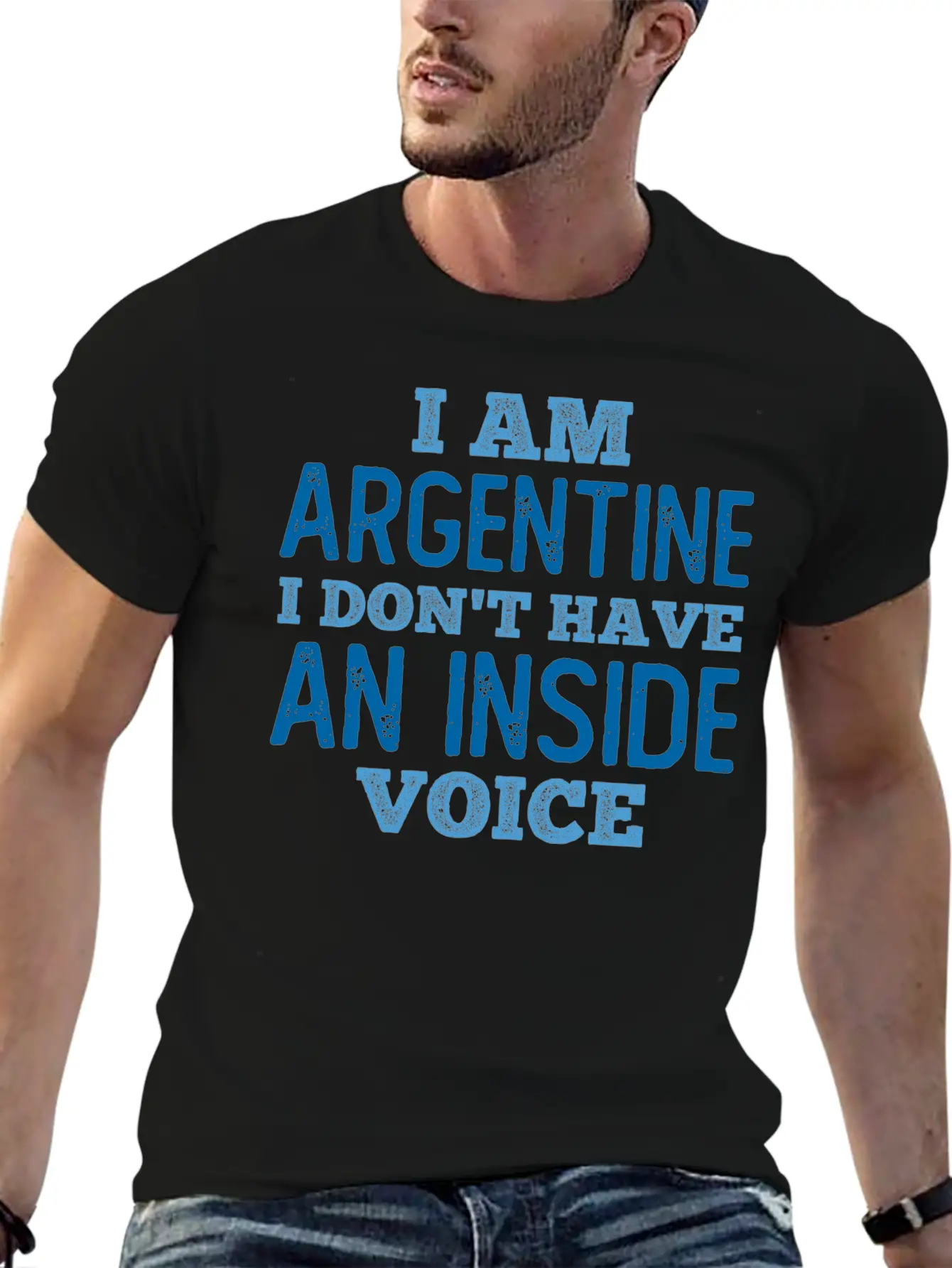 Argentine We Do Not Have An Inside Voice Unisex Casual T-Shirt – Clean Design For Daily Comfort