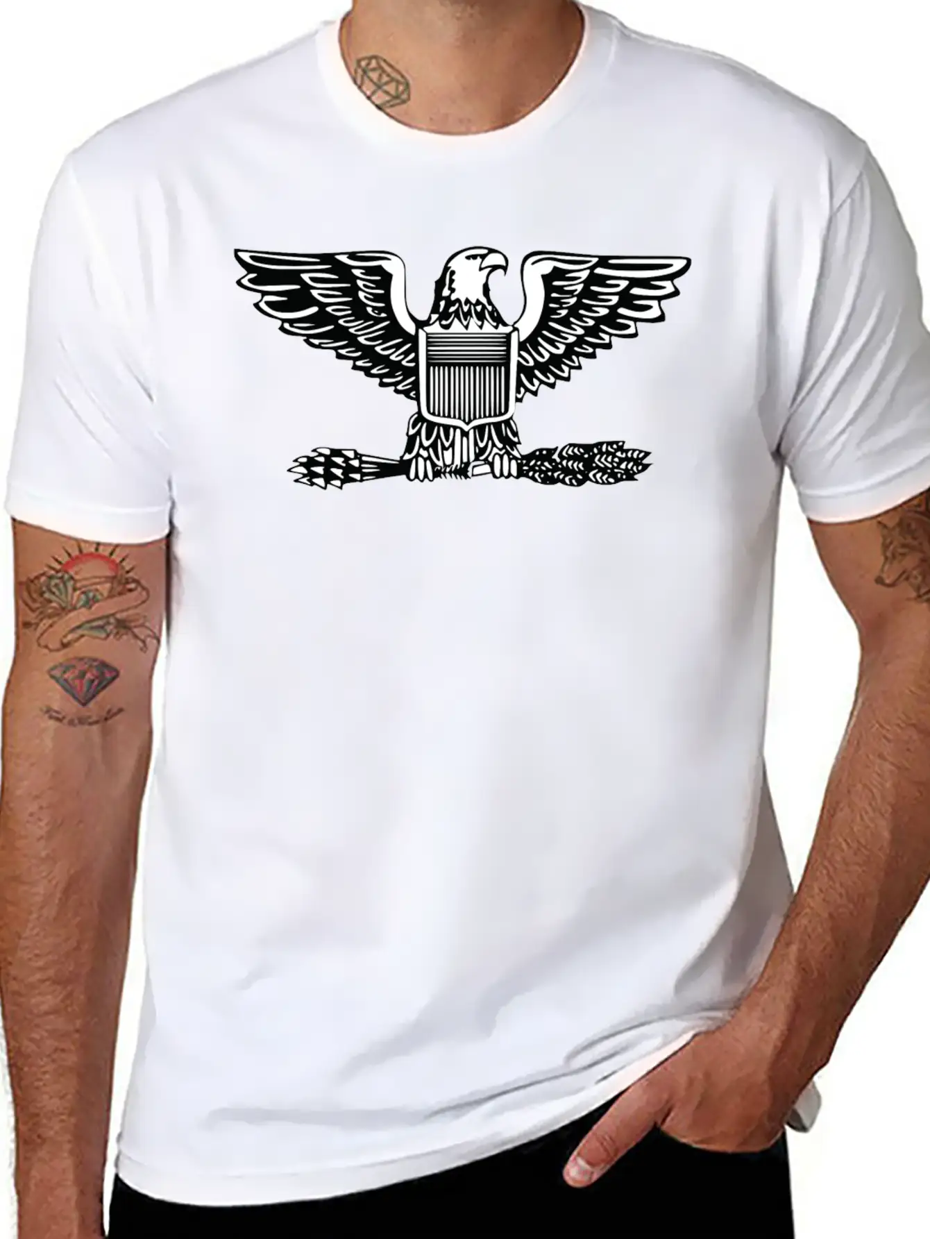 Army_o6_col Soft Cotton Short Sleeve Tee – Unisex Wardrobe Staple