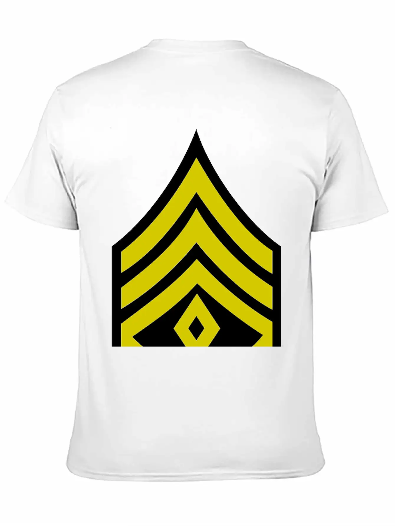 Army Rank First Sergeant Patch Modern Fit Casual T-Shirt – Clean And Versatile Design