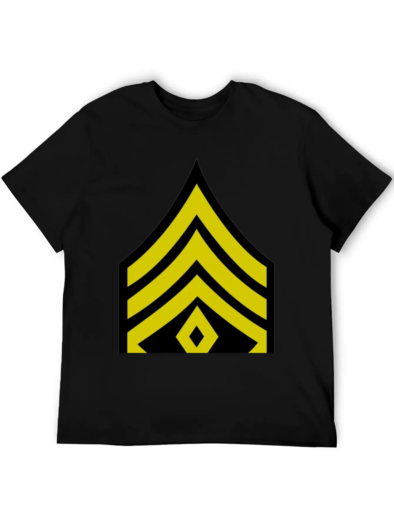 Army Rank First Sergeant Patch Modern Fit Casual T-Shirt – Clean And Versatile Design