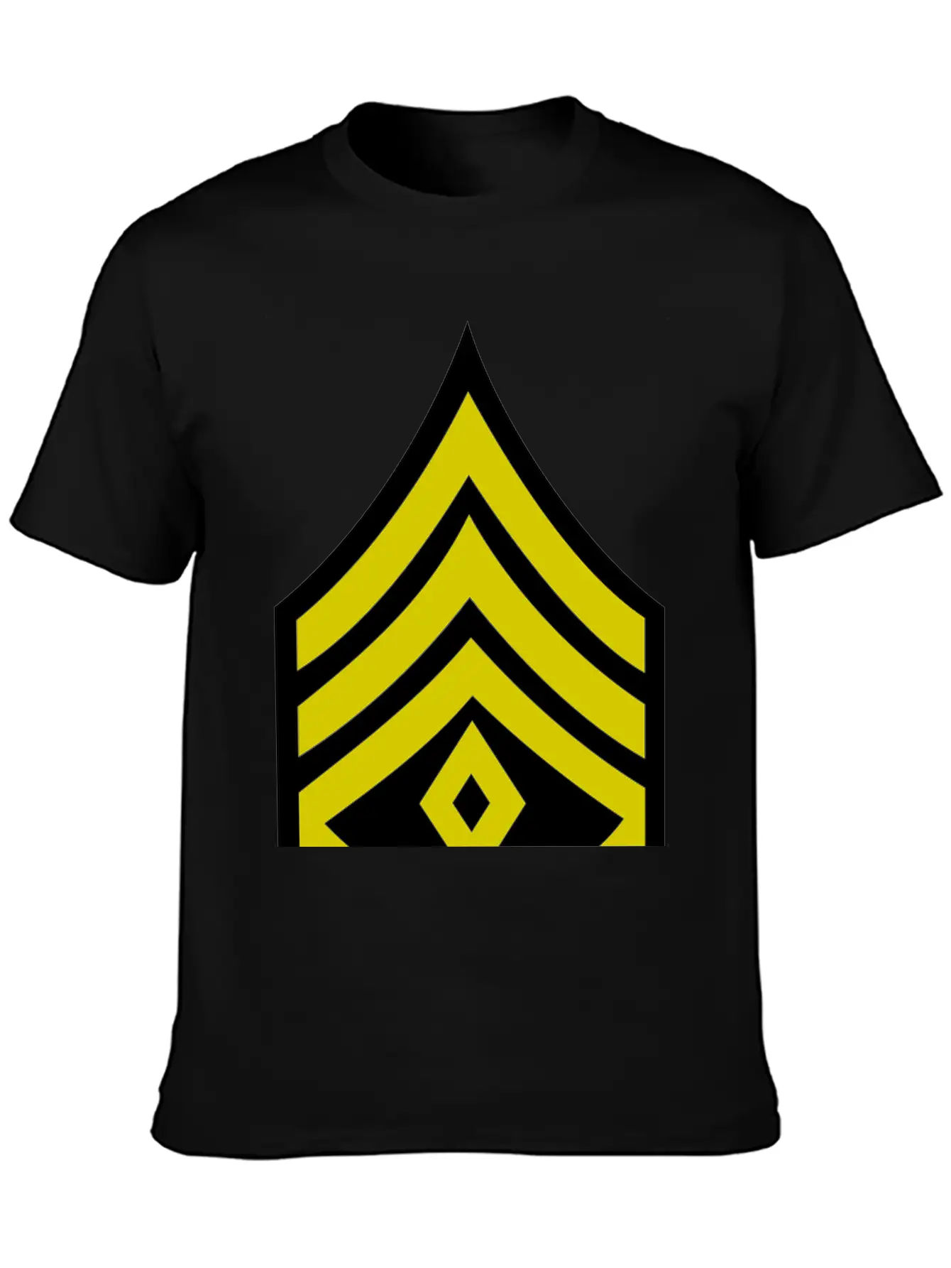 Army Rank First Sergeant Patch Modern Fit Casual T-Shirt – Clean And Versatile Design