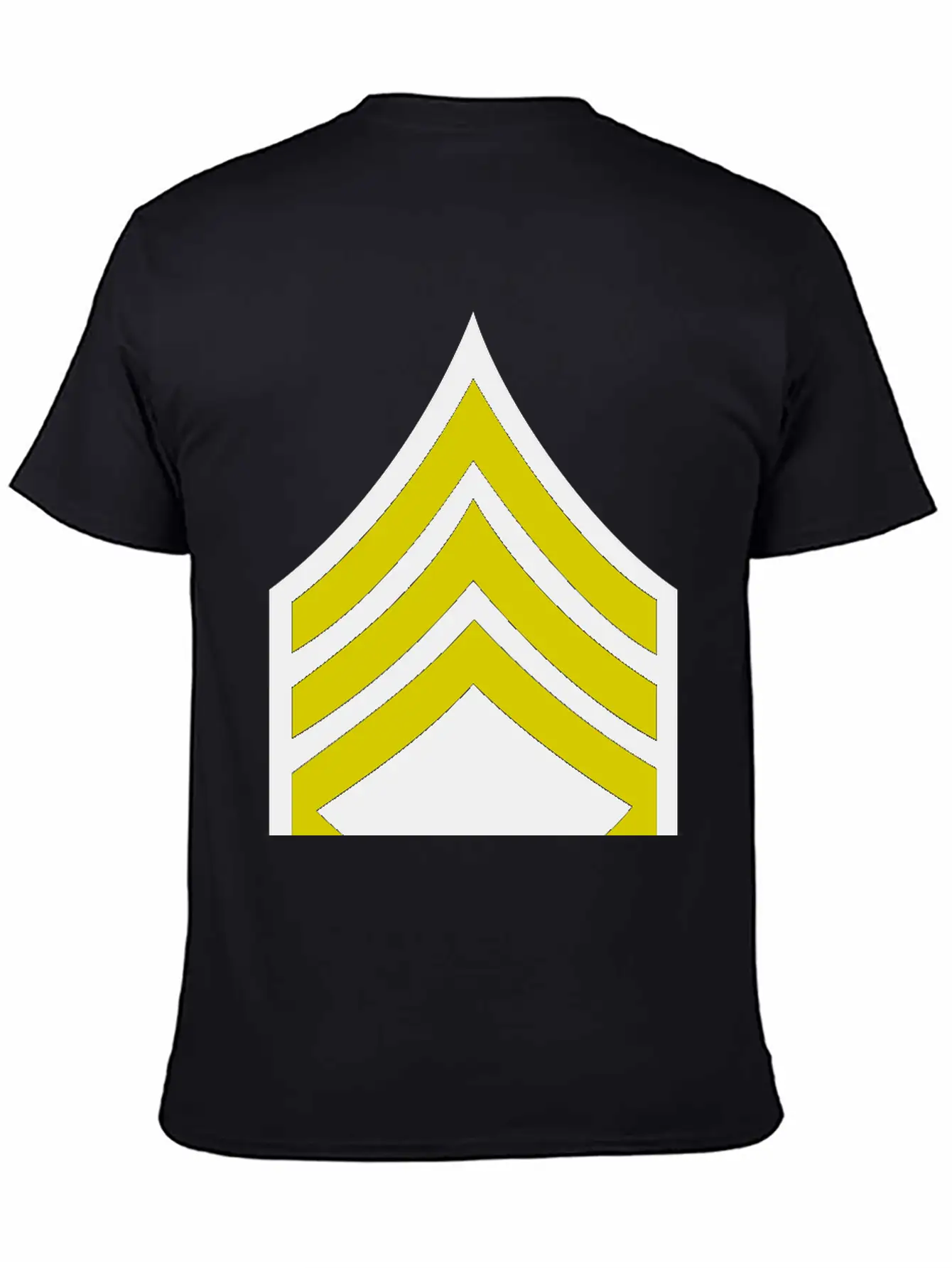Army Rank Patch Staff Sergeant Stylish Everyday T-Shirt – Unisex Basic Cotton Tee