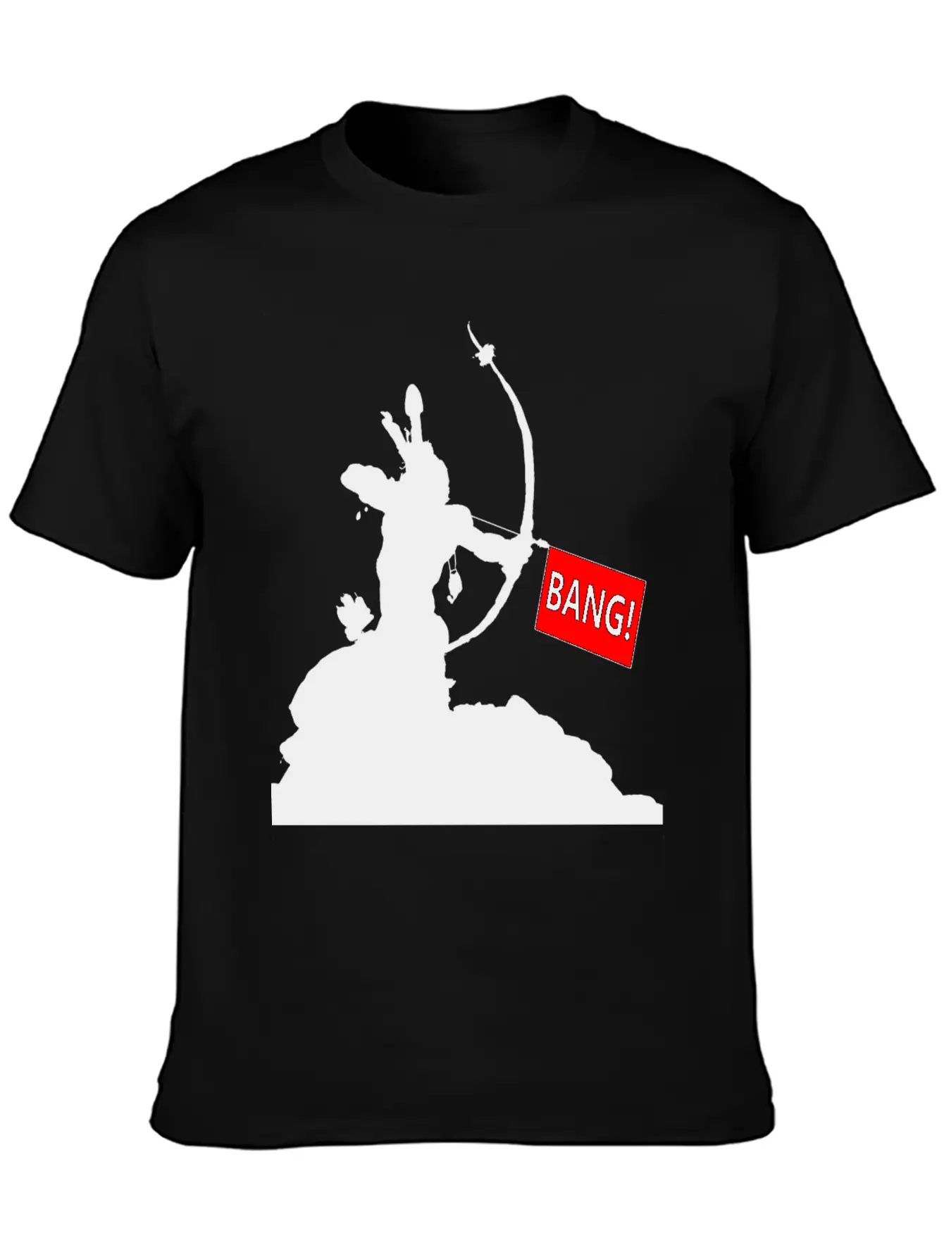 Arrow Bang Funny T-shirt Unisex Casual T-Shirt ��� Clean Design For Daily Comfort