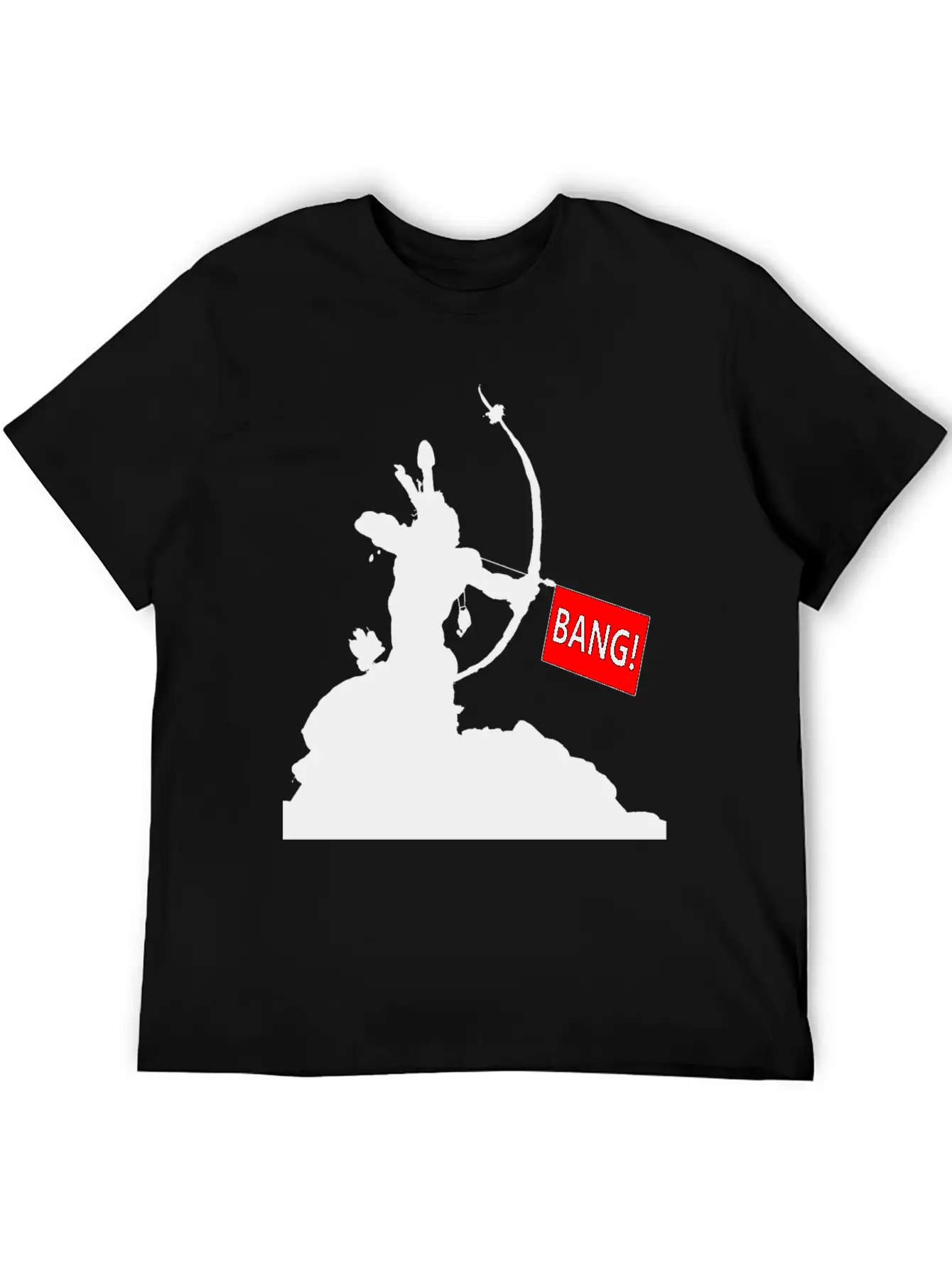 Arrow Bang Funny T-shirt Unisex Casual T-Shirt ��� Clean Design For Daily Comfort
