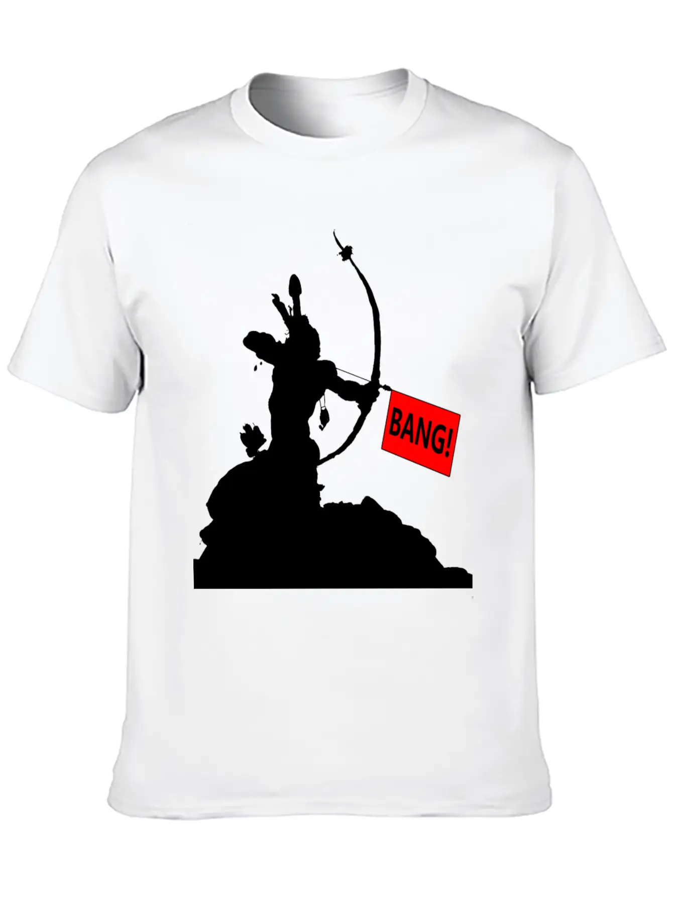 Arrow Bang Funny T-shirt Unisex Casual T-Shirt ��� Clean Design For Daily Comfort