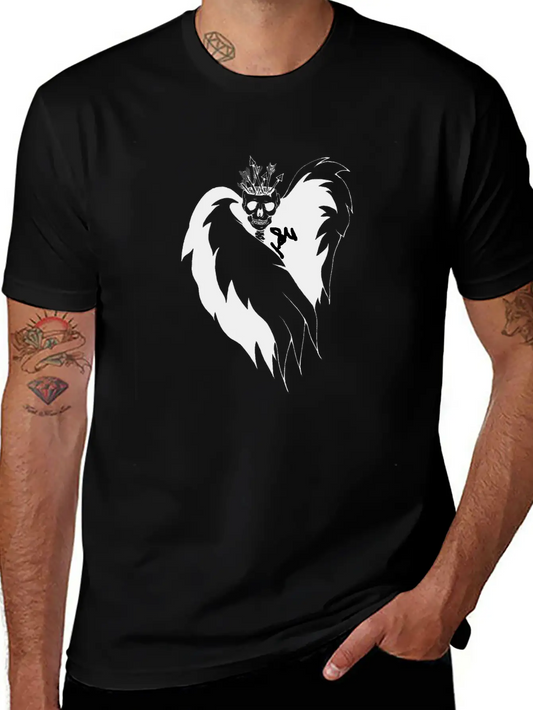 Arrow Crown Lightweight Cotton T-Shirt – Daily Comfort Graphic Shirt