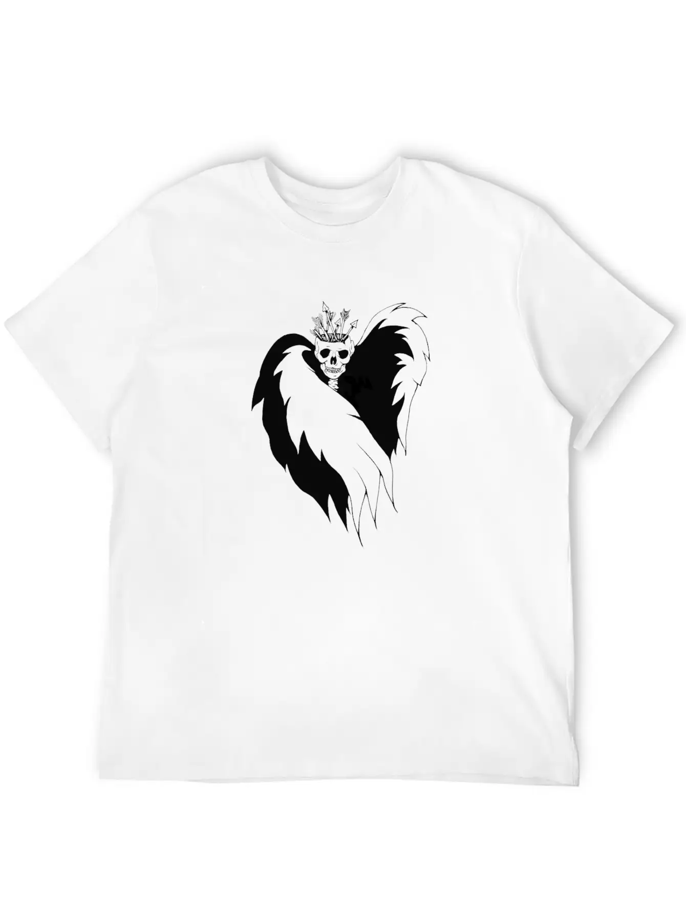 Arrow Crown Lightweight Cotton T-Shirt – Daily Comfort Graphic Shirt