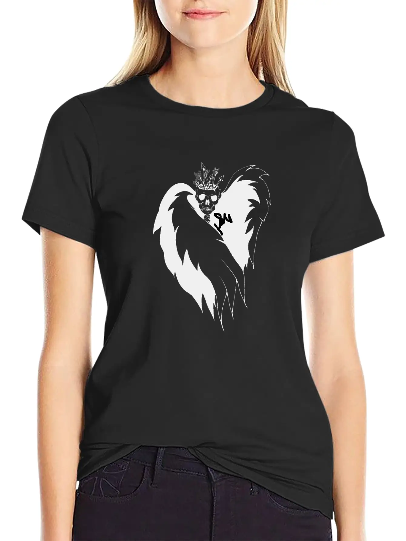 Arrow Crown Lightweight Cotton T-Shirt – Daily Comfort Graphic Shirt