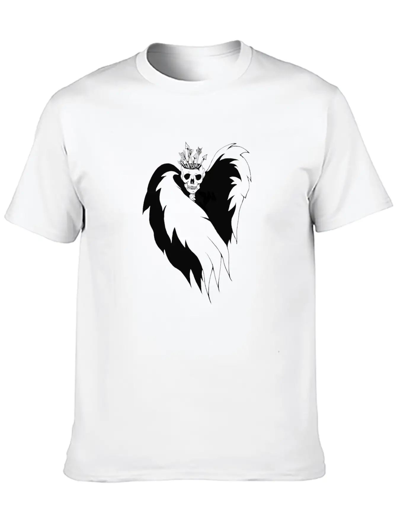Arrow Crown Lightweight Cotton T-Shirt – Daily Comfort Graphic Shirt