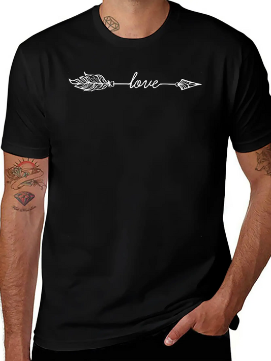 Arrow Love (Archery By BOWTIQUE) Relaxed Everyday Tee – Lightweight And Durable Cotton