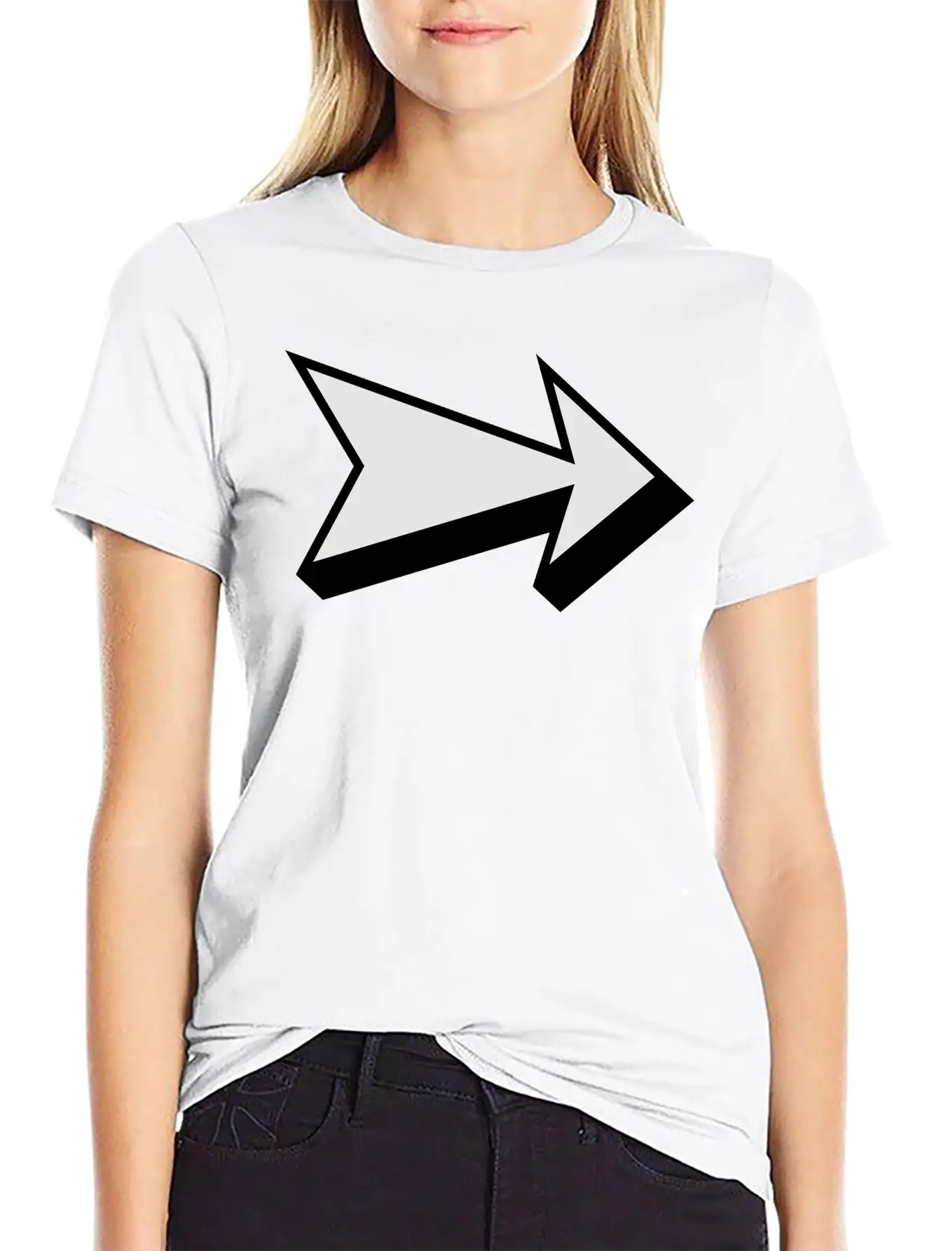 Arrow Soft Cotton Short Sleeve Tee – Unisex Wardrobe Staple
