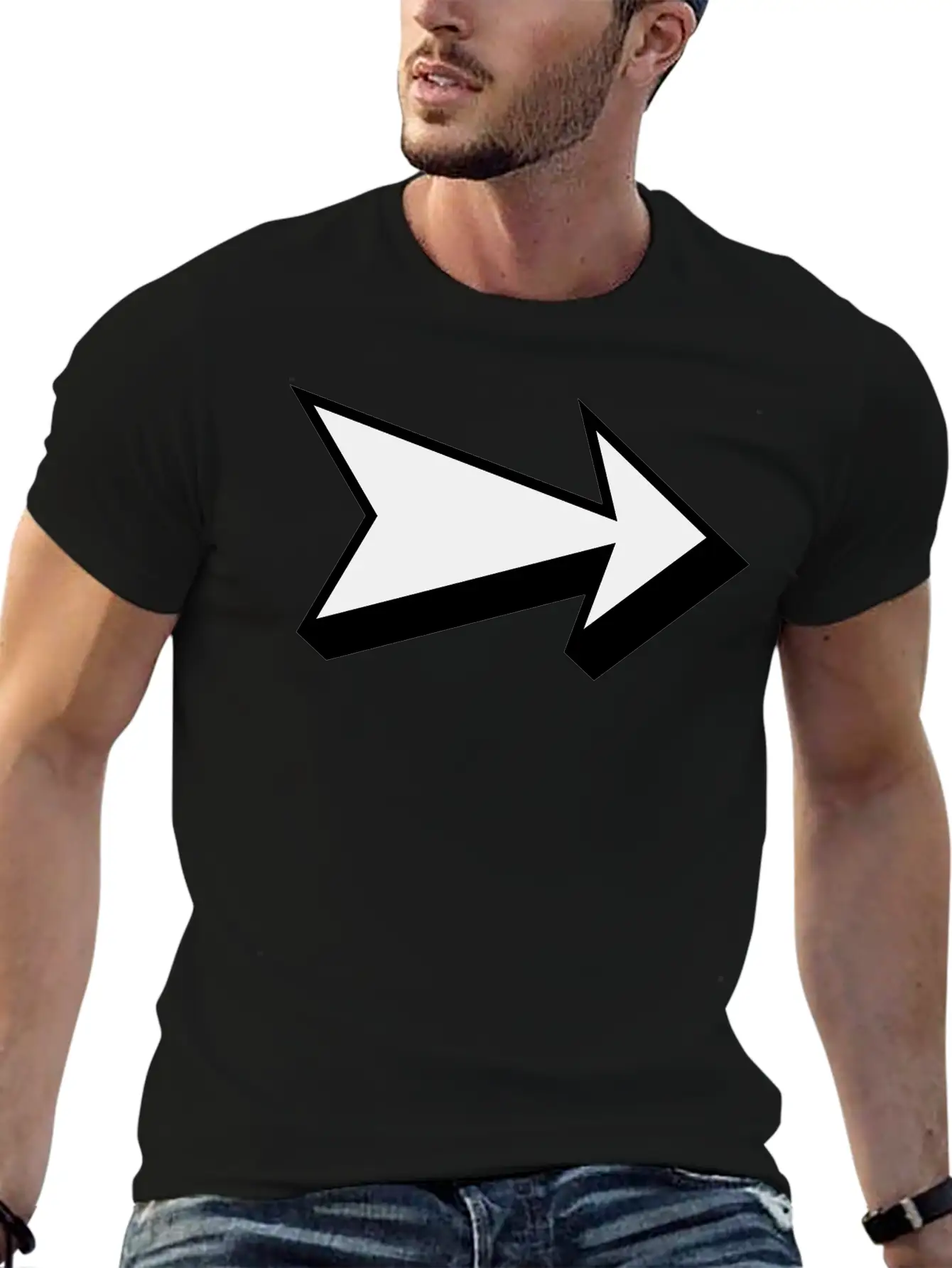 Arrow Soft Cotton Short Sleeve Tee – Unisex Wardrobe Staple