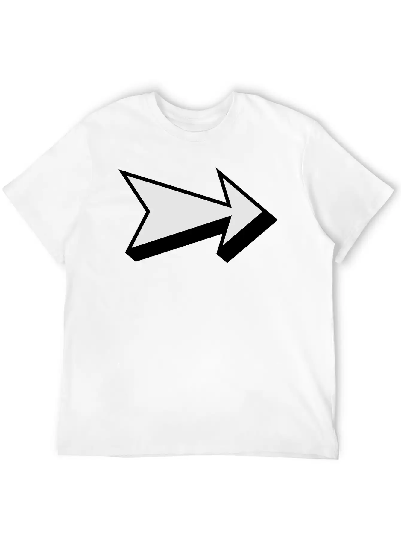 Arrow Soft Cotton Short Sleeve Tee – Unisex Wardrobe Staple