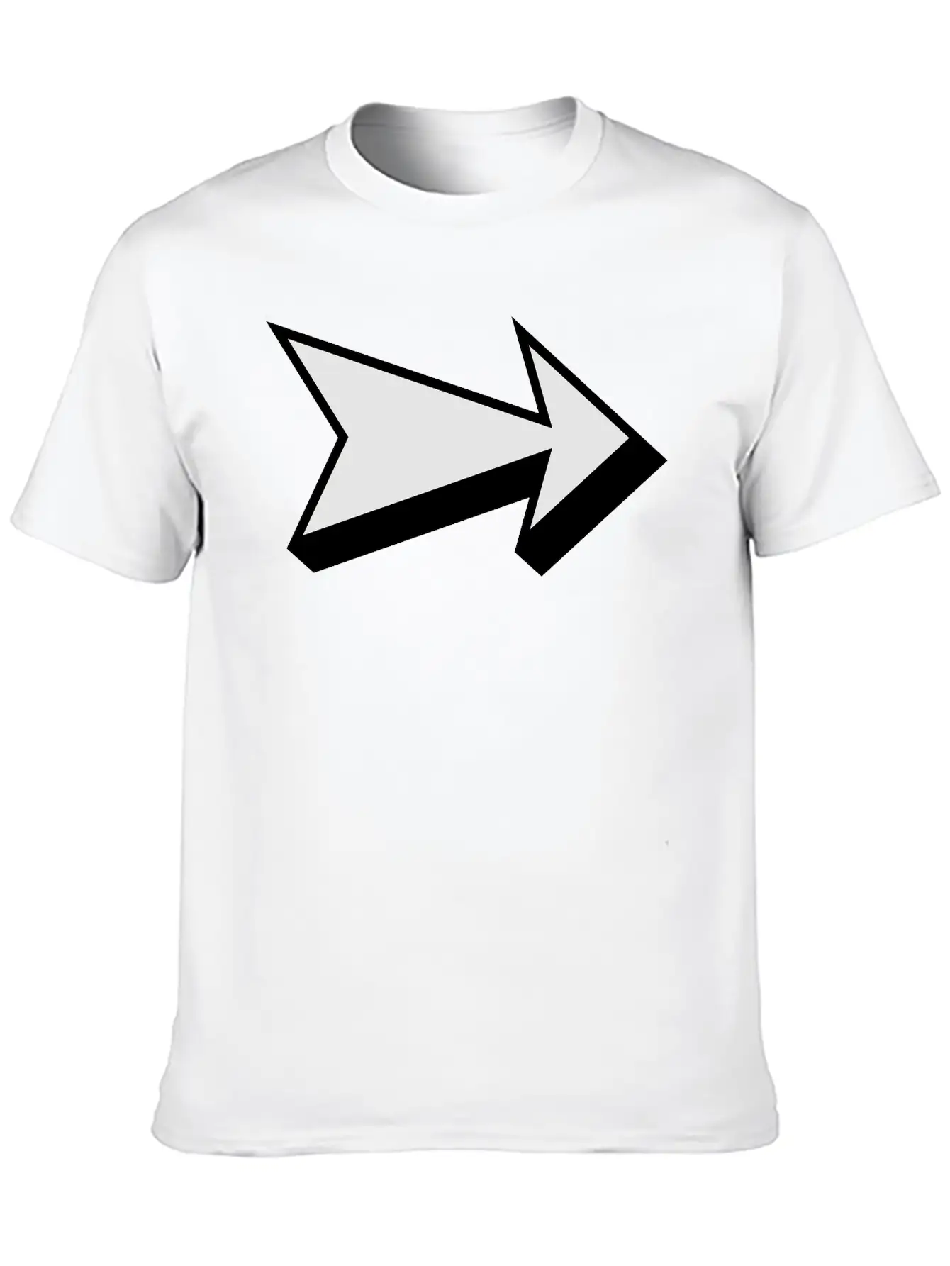 Arrow Soft Cotton Short Sleeve Tee – Unisex Wardrobe Staple