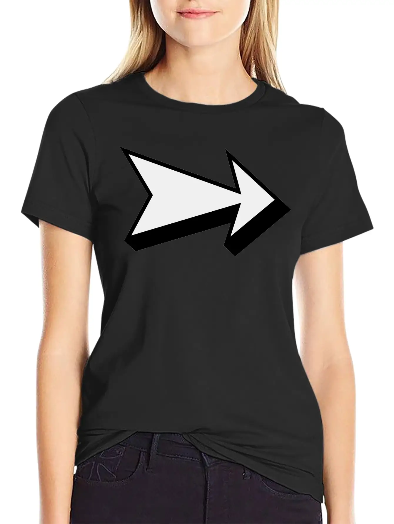 Arrow Soft Cotton Short Sleeve Tee – Unisex Wardrobe Staple