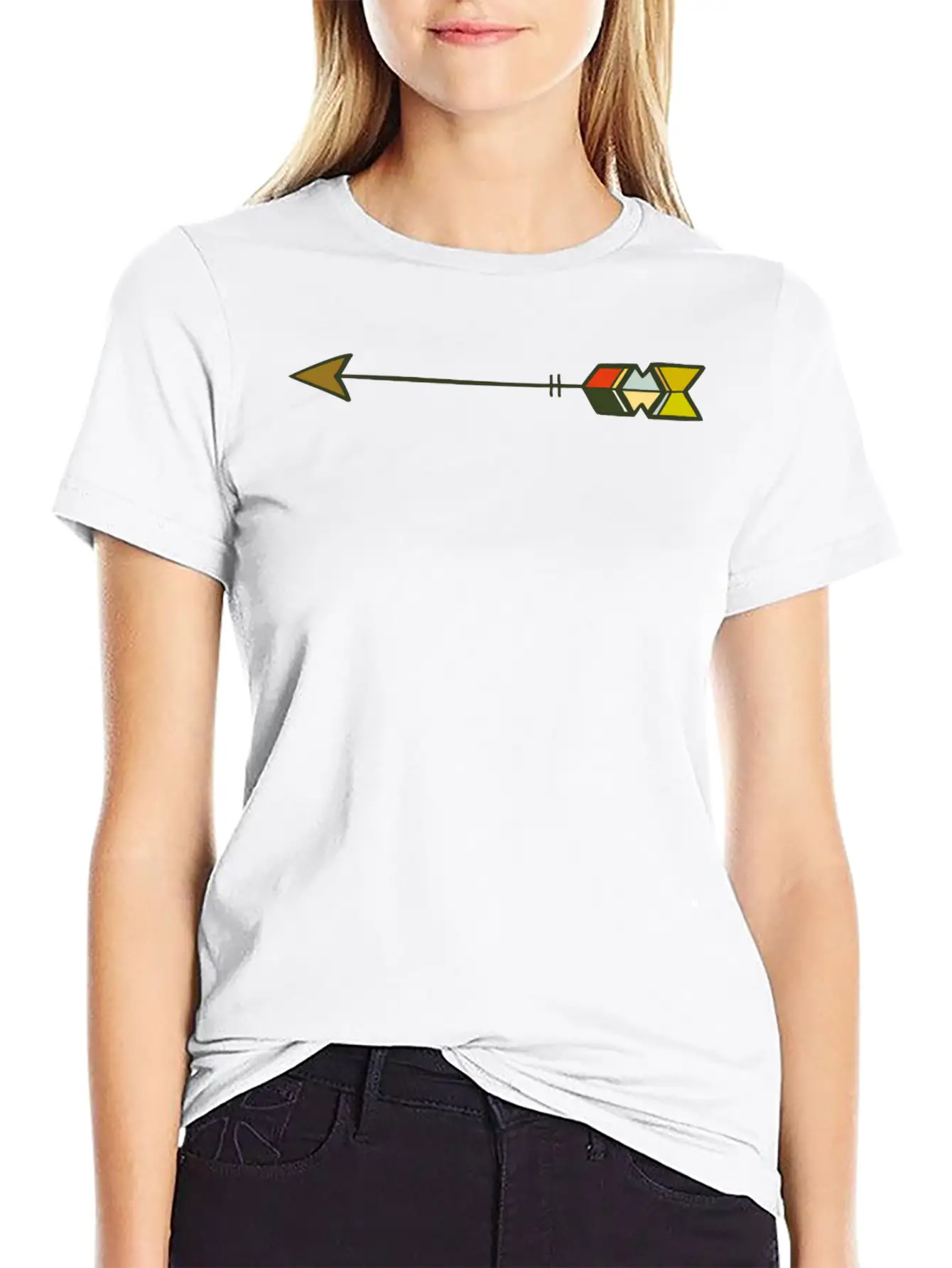 Arrow Unisex Casual T-Shirt – Clean Design For Daily Comfort