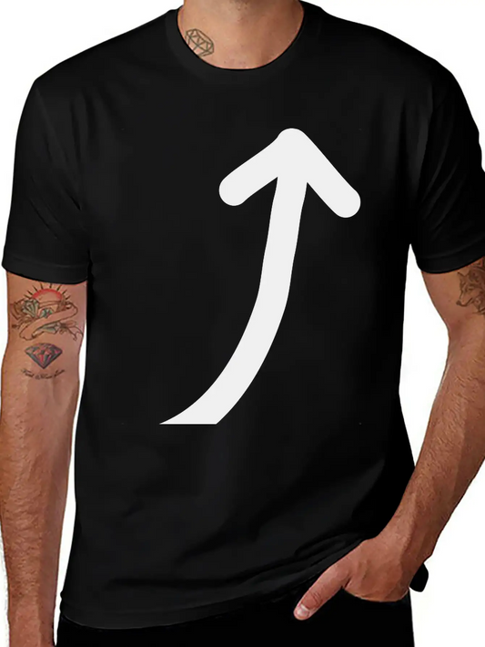 Arrow Up Modern Fit Casual T-Shirt ��� Clean And Versatile Design