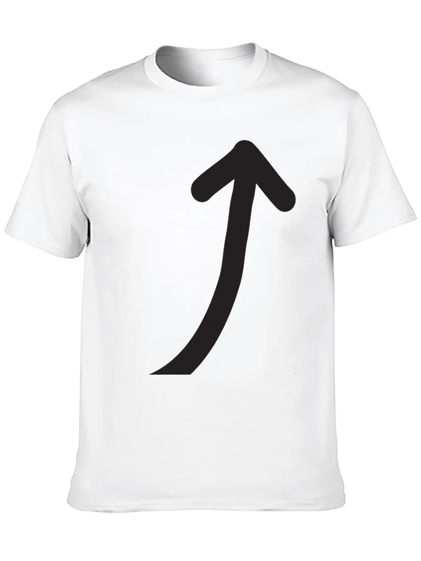 Arrow Up Modern Fit Casual T-Shirt ��� Clean And Versatile Design