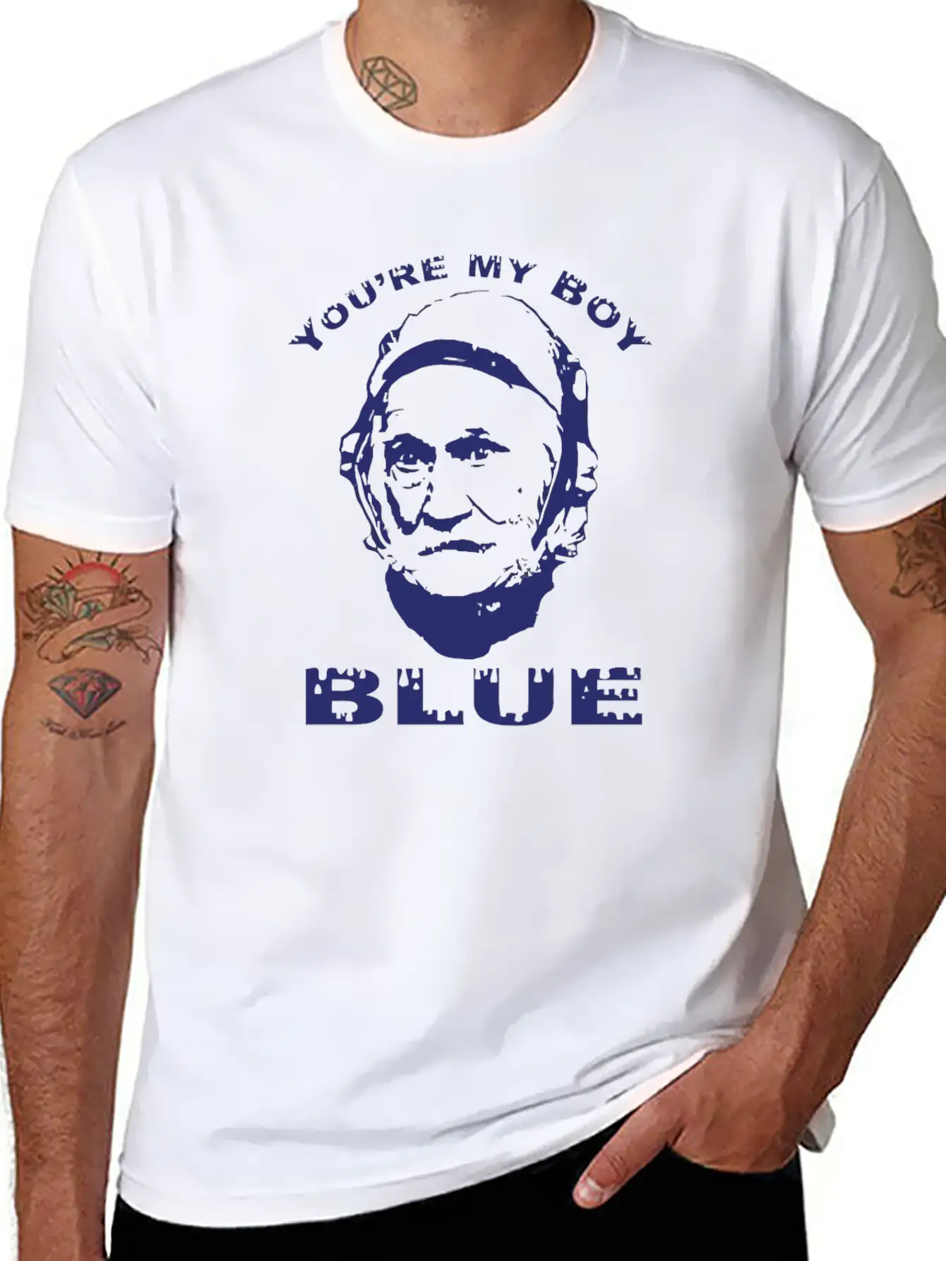 Art YOU RE MY BOY BLUE Logo Symbol Great Unisex Casual T-Shirt – Clean Design For Daily Comfort