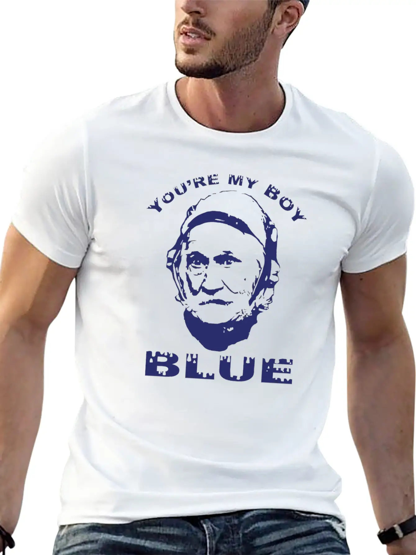 Art YOU RE MY BOY BLUE Logo Symbol Great Unisex Casual T-Shirt – Clean Design For Daily Comfort