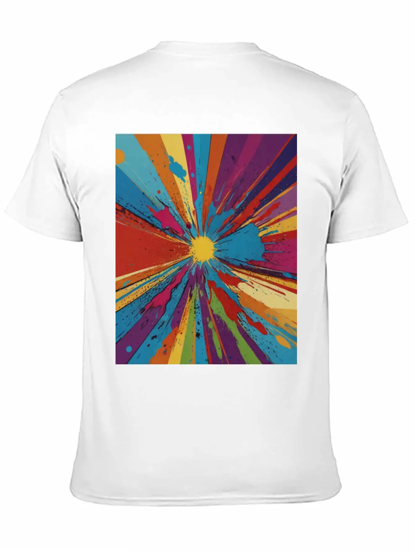 Artfully Designed Pop Art T-Shirt Basic Graphic T-Shirt – Daily Comfort In Soft Cotton