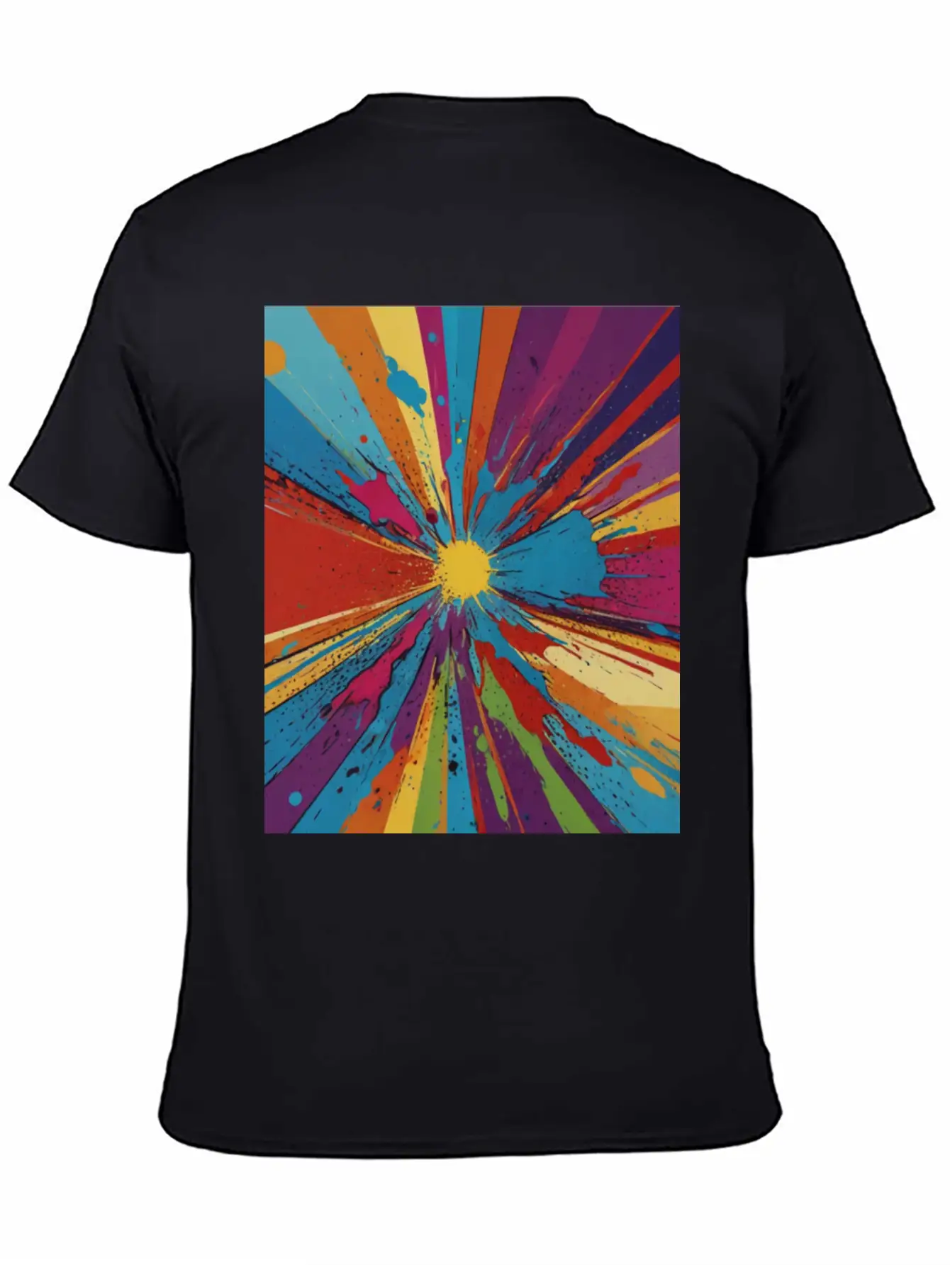 Artfully Designed Pop Art T-Shirt Basic Graphic T-Shirt – Daily Comfort In Soft Cotton