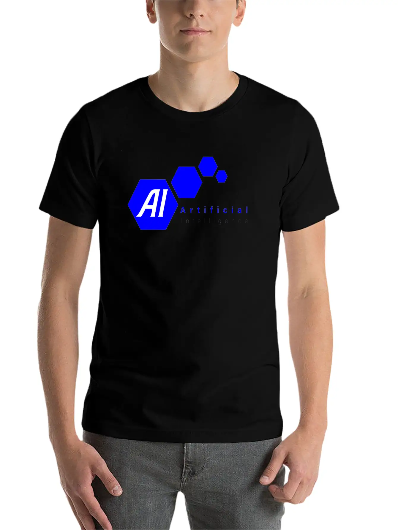 Artificial Intelligence T-shirt Soft Cotton Short Sleeve Tee – Unisex Wardrobe Staple