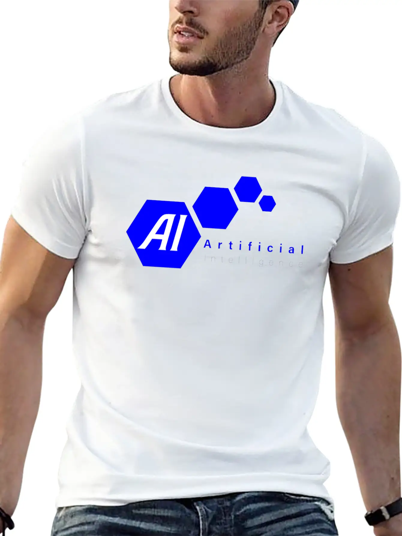 Artificial Intelligence T-shirt Soft Cotton Short Sleeve Tee – Unisex Wardrobe Staple