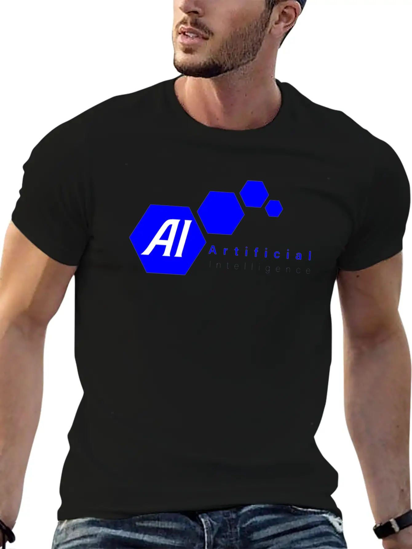 Artificial Intelligence T-shirt Soft Cotton Short Sleeve Tee – Unisex Wardrobe Staple
