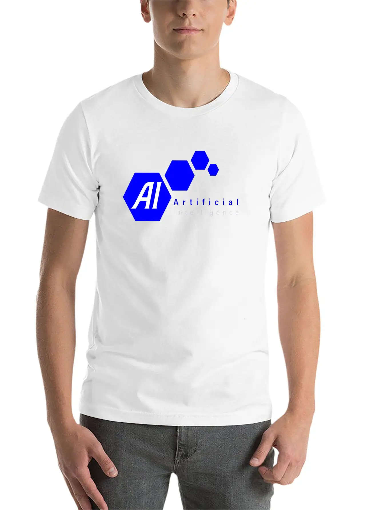 Artificial Intelligence T-shirt Soft Cotton Short Sleeve Tee – Unisex Wardrobe Staple