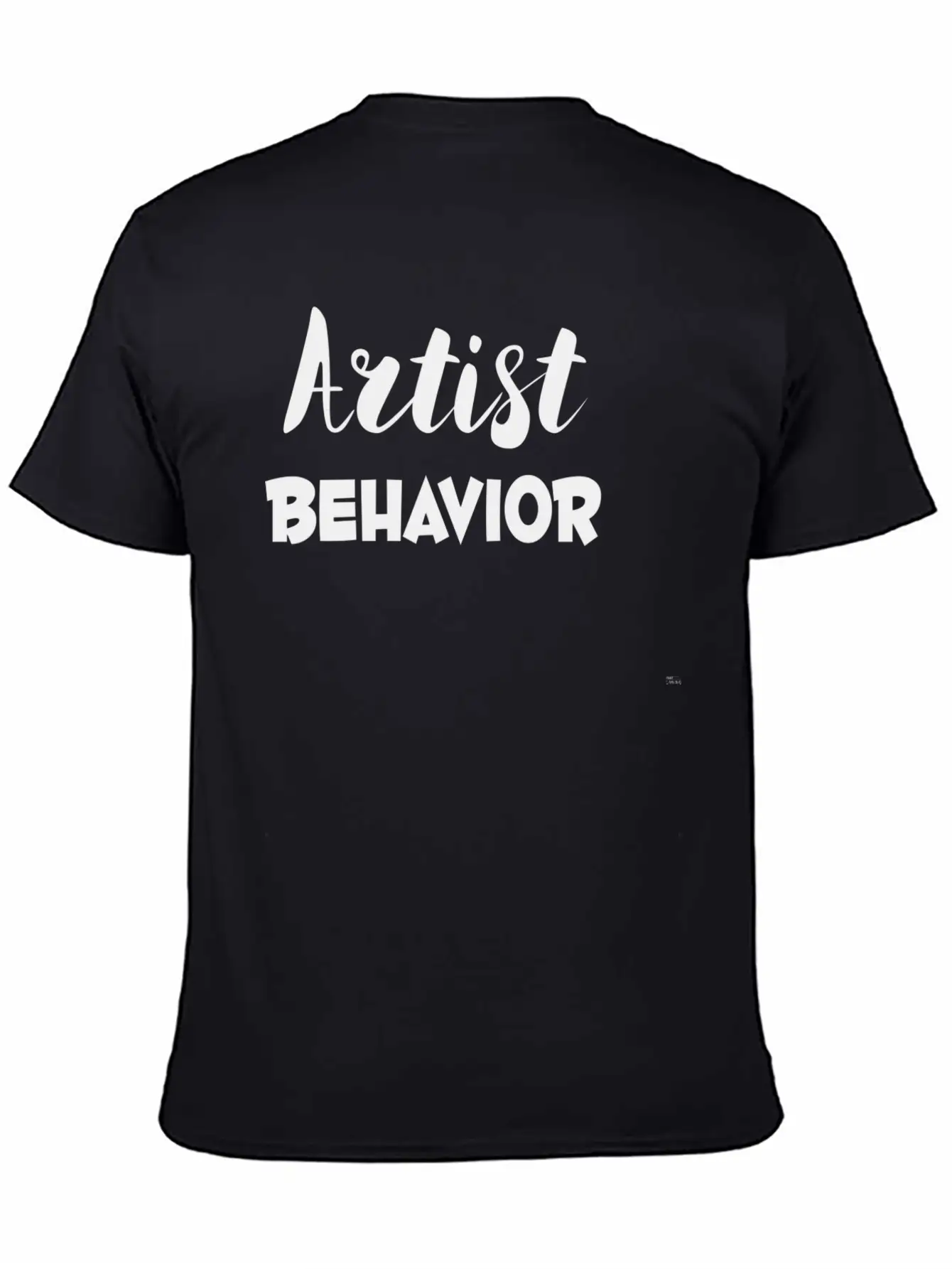 Artist Behavior Lightweight Cotton T-Shirt – Daily Comfort Graphic Shirt