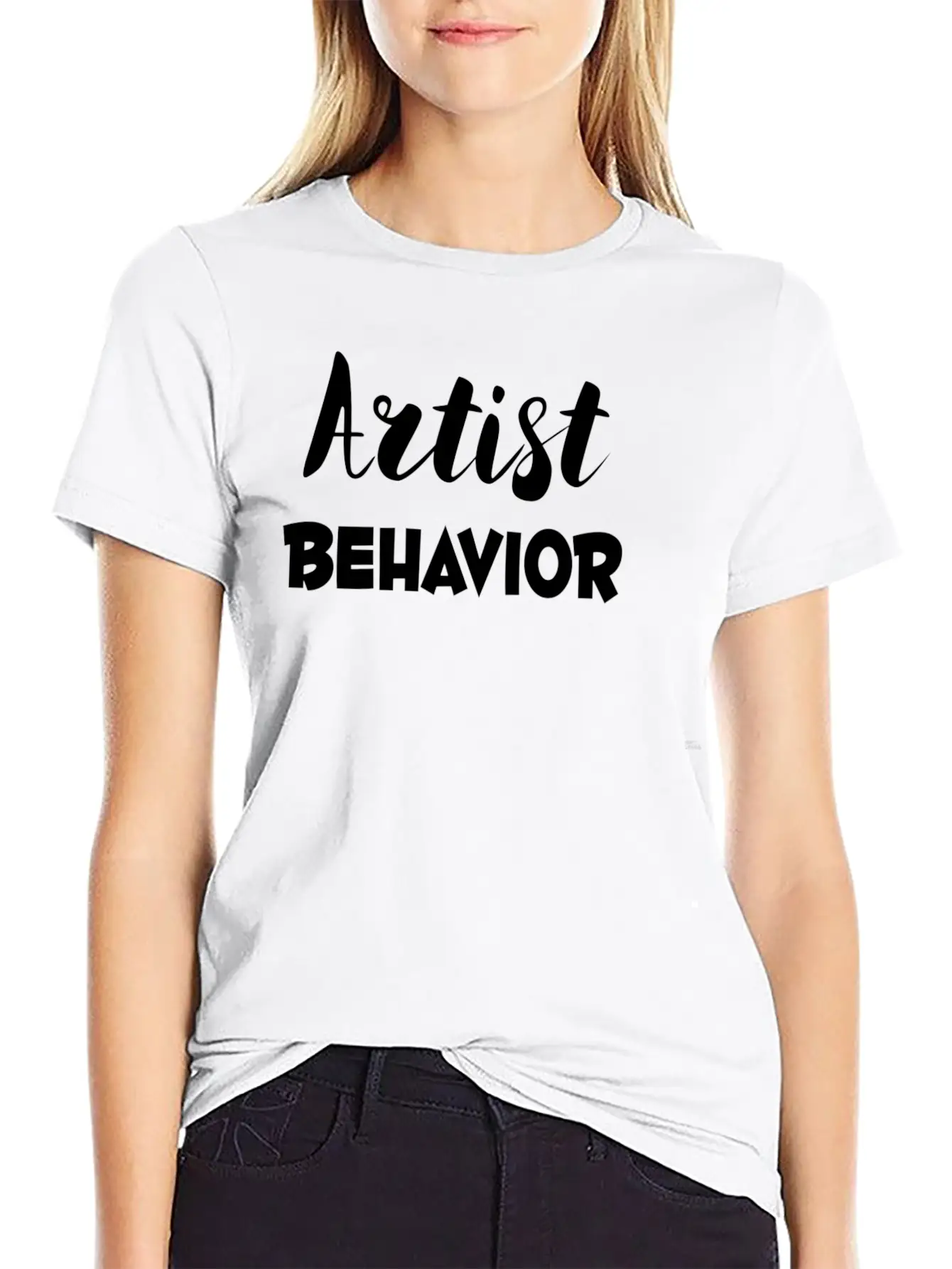 Artist Behavior Lightweight Cotton T-Shirt – Daily Comfort Graphic Shirt