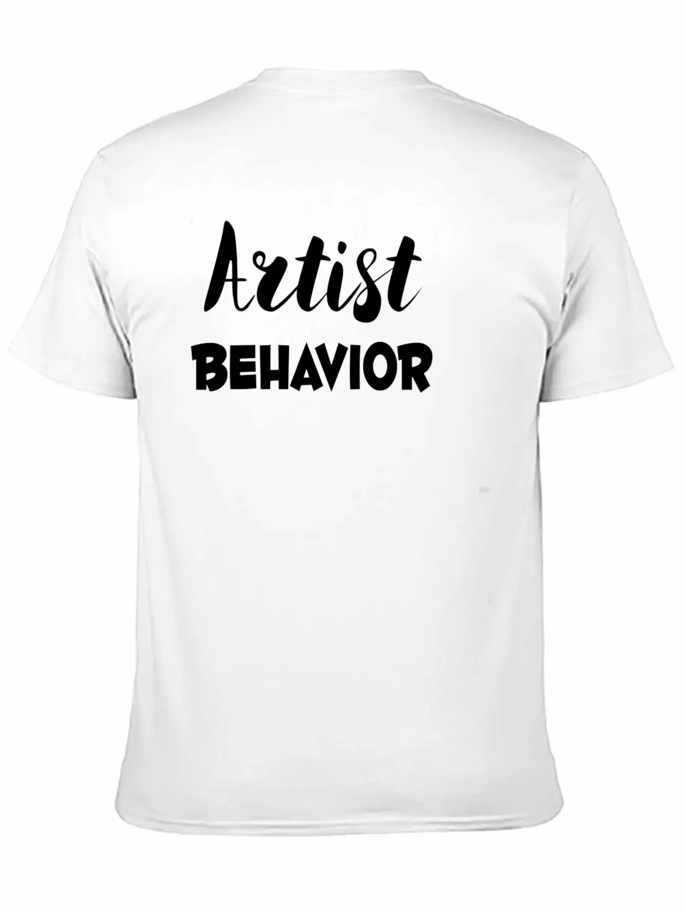 Artist Behavior Lightweight Cotton T-Shirt – Daily Comfort Graphic Shirt