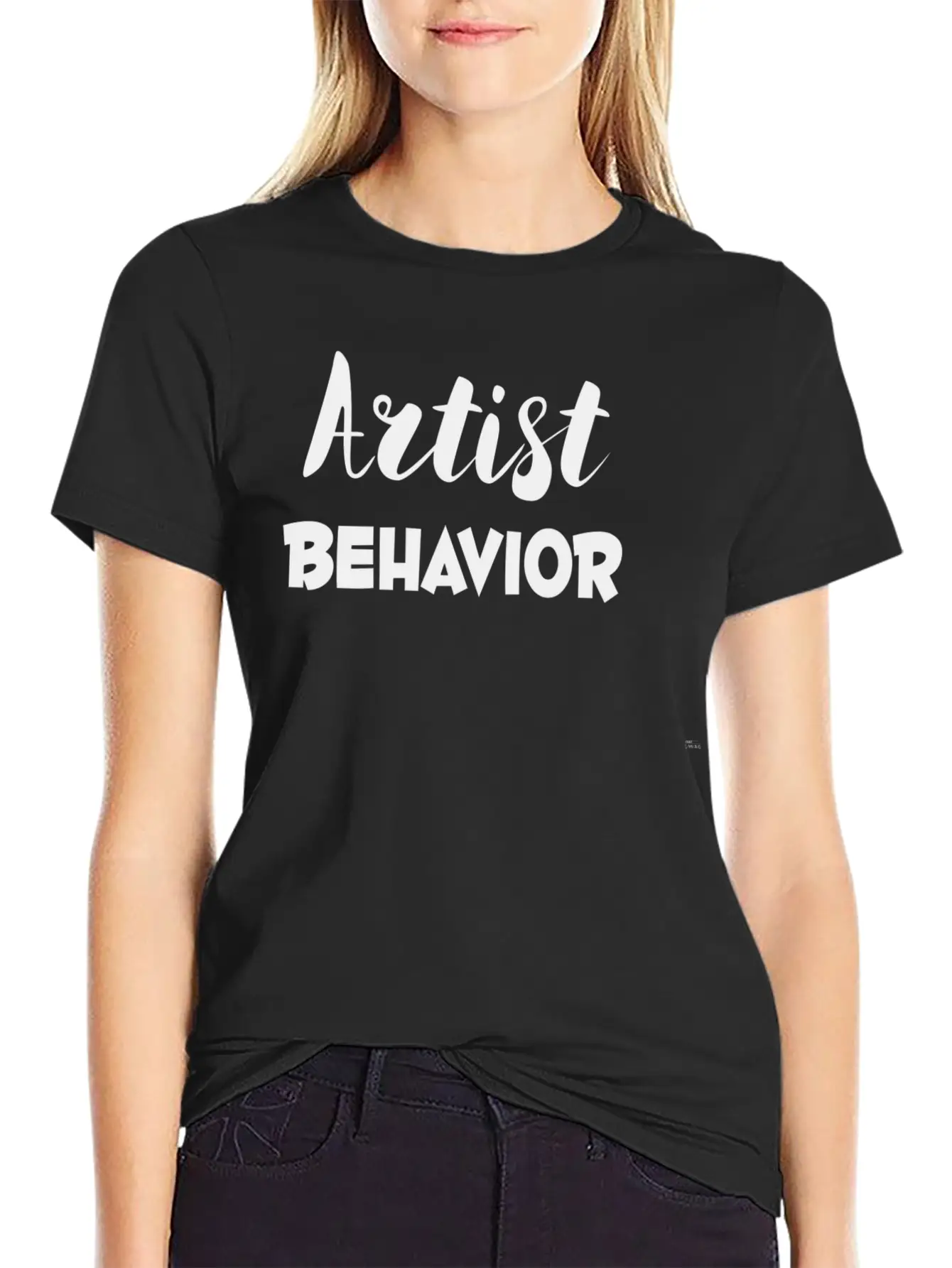 Artist Behavior Lightweight Cotton T-Shirt – Daily Comfort Graphic Shirt