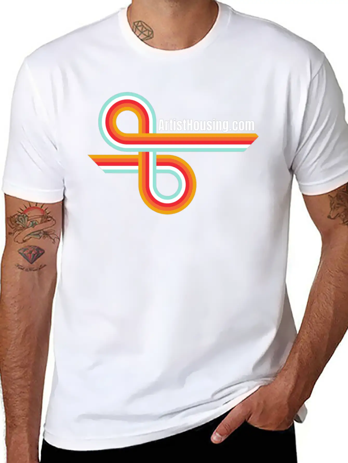 Artist Housing Relaxed Everyday Tee – Lightweight And Durable Cotton