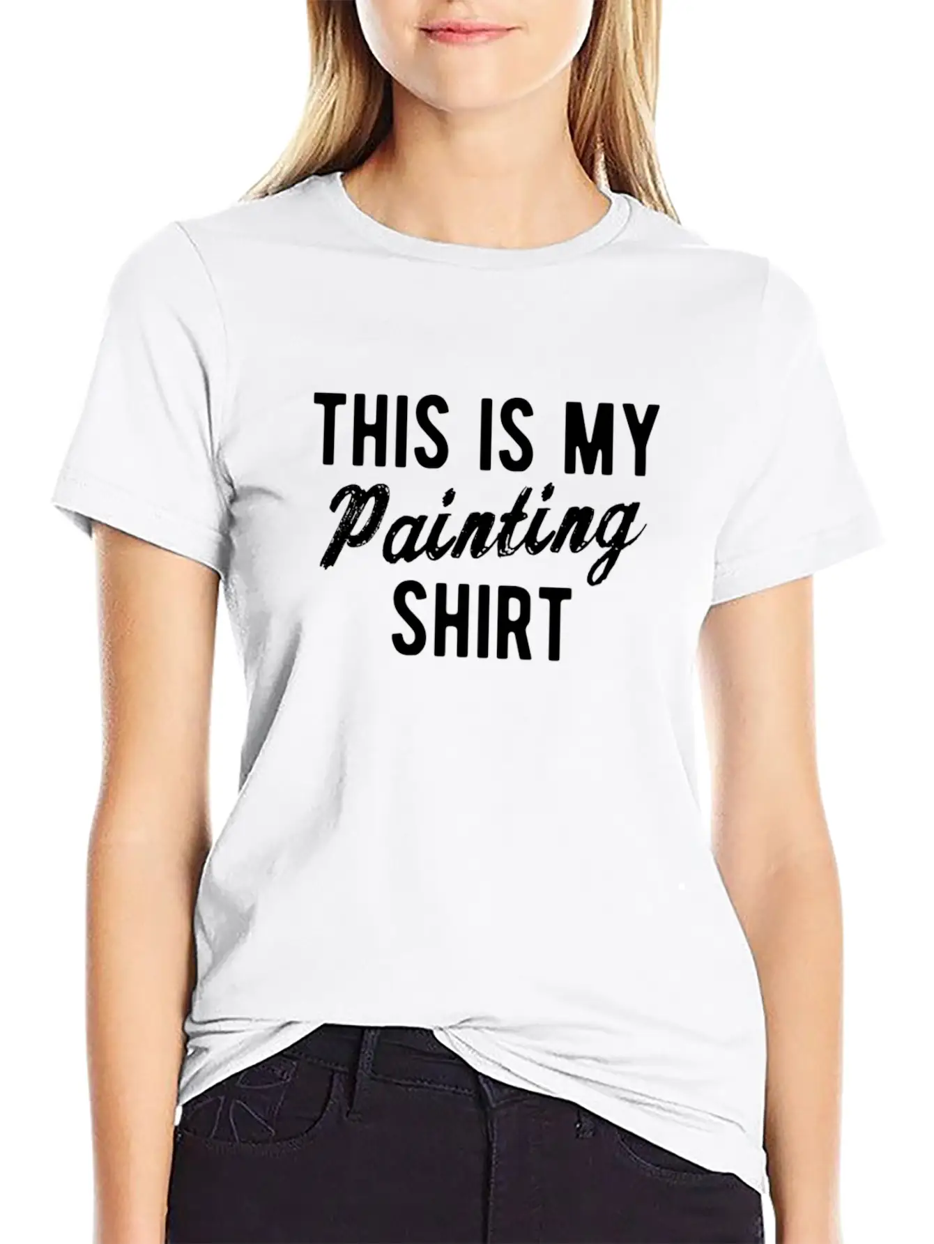 Artist Painting Painter Art Paint Art Teacher Gift Basic Graphic T-Shirt – Daily Comfort In Soft Cotton