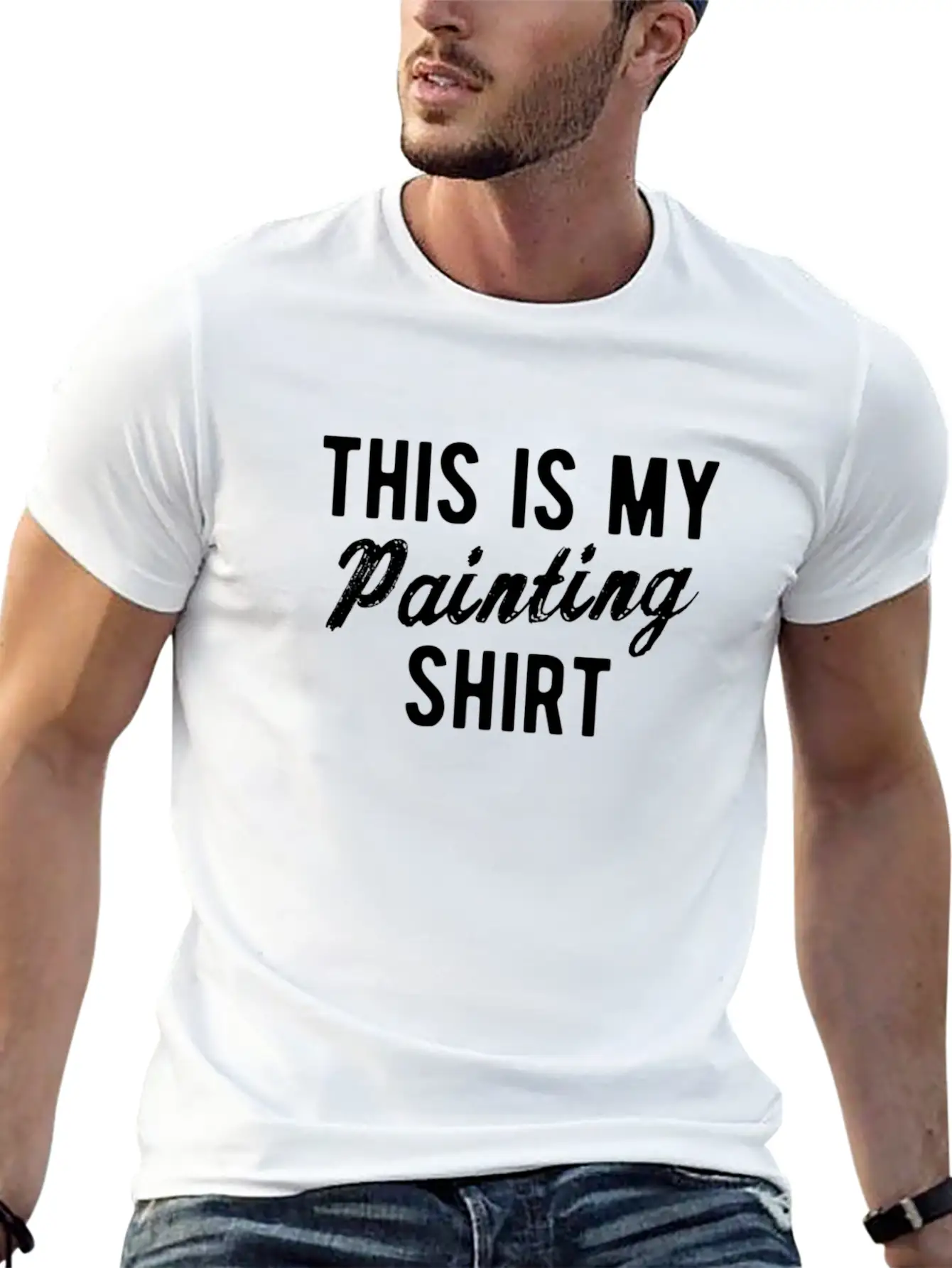 Artist Painting Painter Art Paint Art Teacher Gift Basic Graphic T-Shirt – Daily Comfort In Soft Cotton