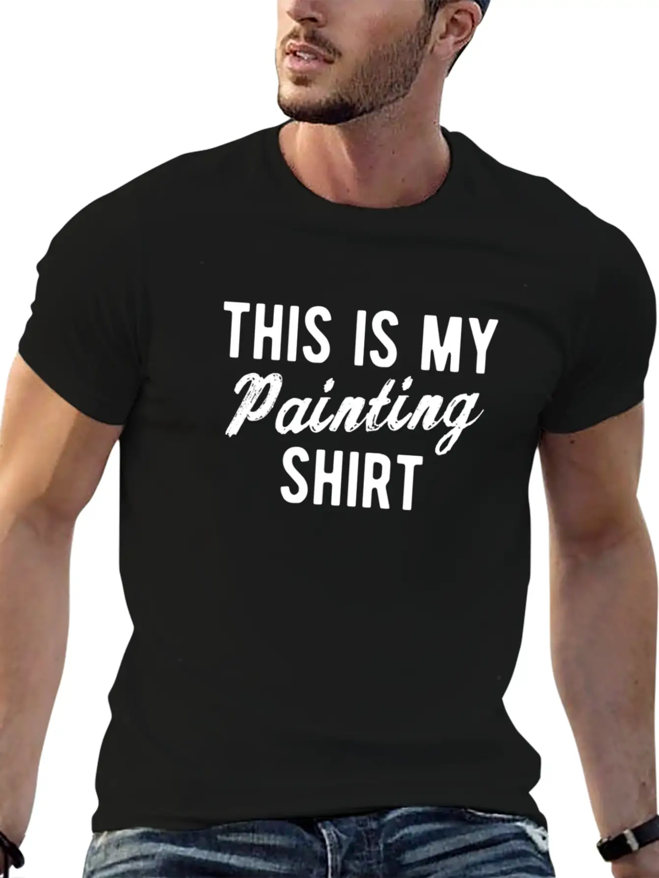 Artist Painting Painter Art Paint Art Teacher Gift Basic Graphic T-Shirt – Daily Comfort In Soft Cotton