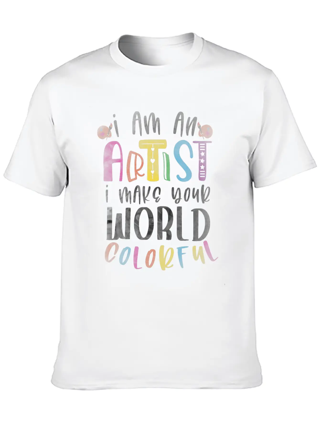 Artist Painting Painter Art Paint Art Teacher Unisex Casual T-Shirt – Clean Design For Daily Comfort
