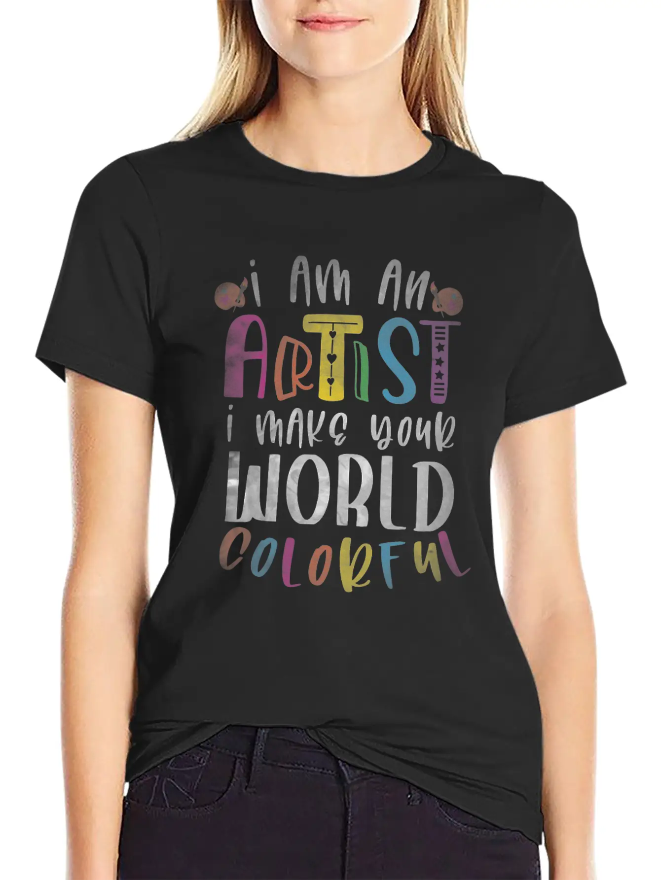 Artist Painting Painter Art Paint Art Teacher Unisex Casual T-Shirt – Clean Design For Daily Comfort