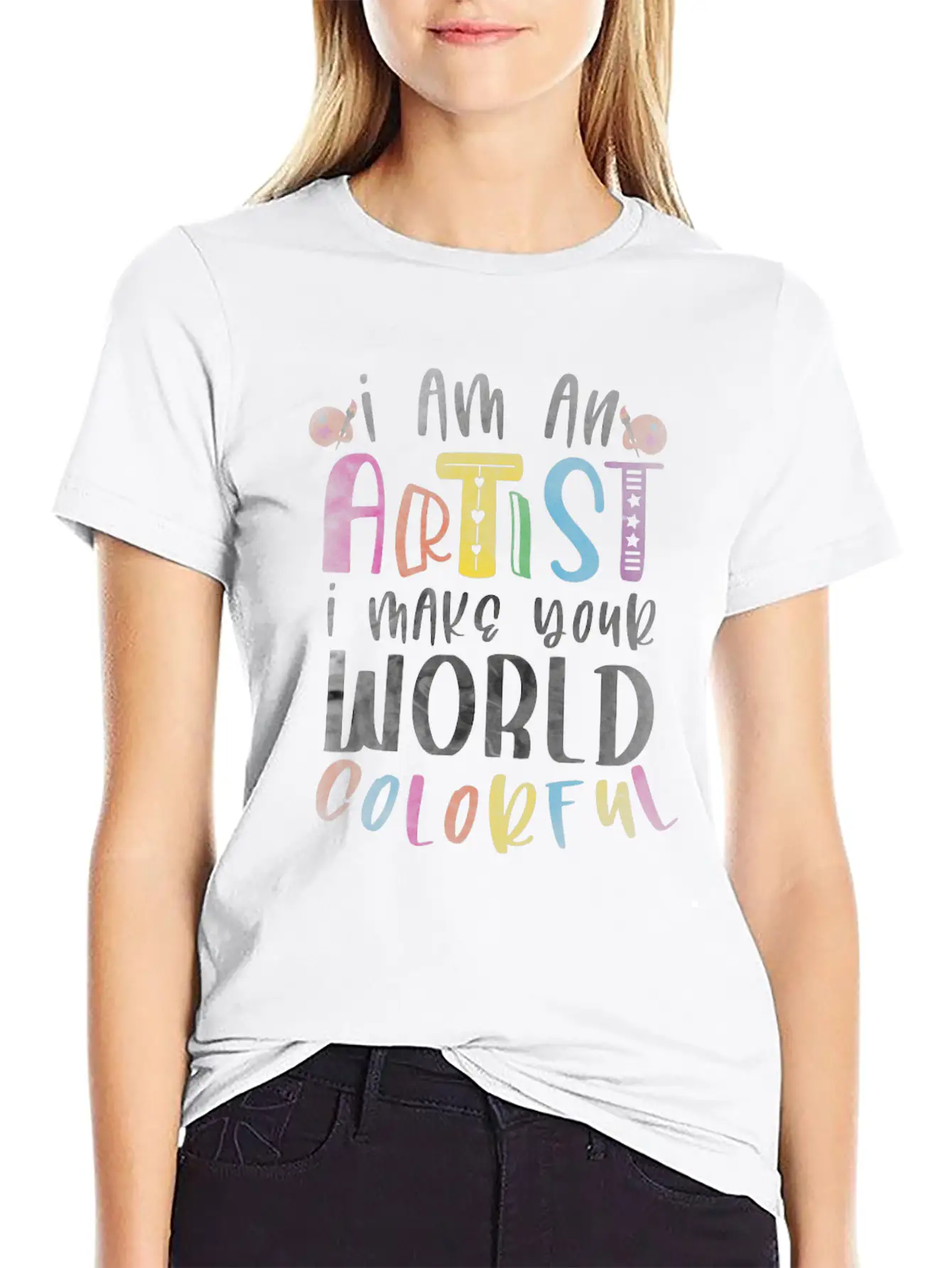 Artist Painting Painter Art Paint Art Teacher Unisex Casual T-Shirt – Clean Design For Daily Comfort