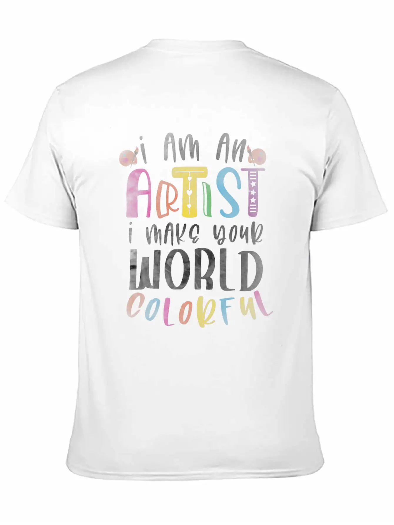 Artist Painting Painter Art Paint Art Teacher Unisex Casual T-Shirt – Clean Design For Daily Comfort