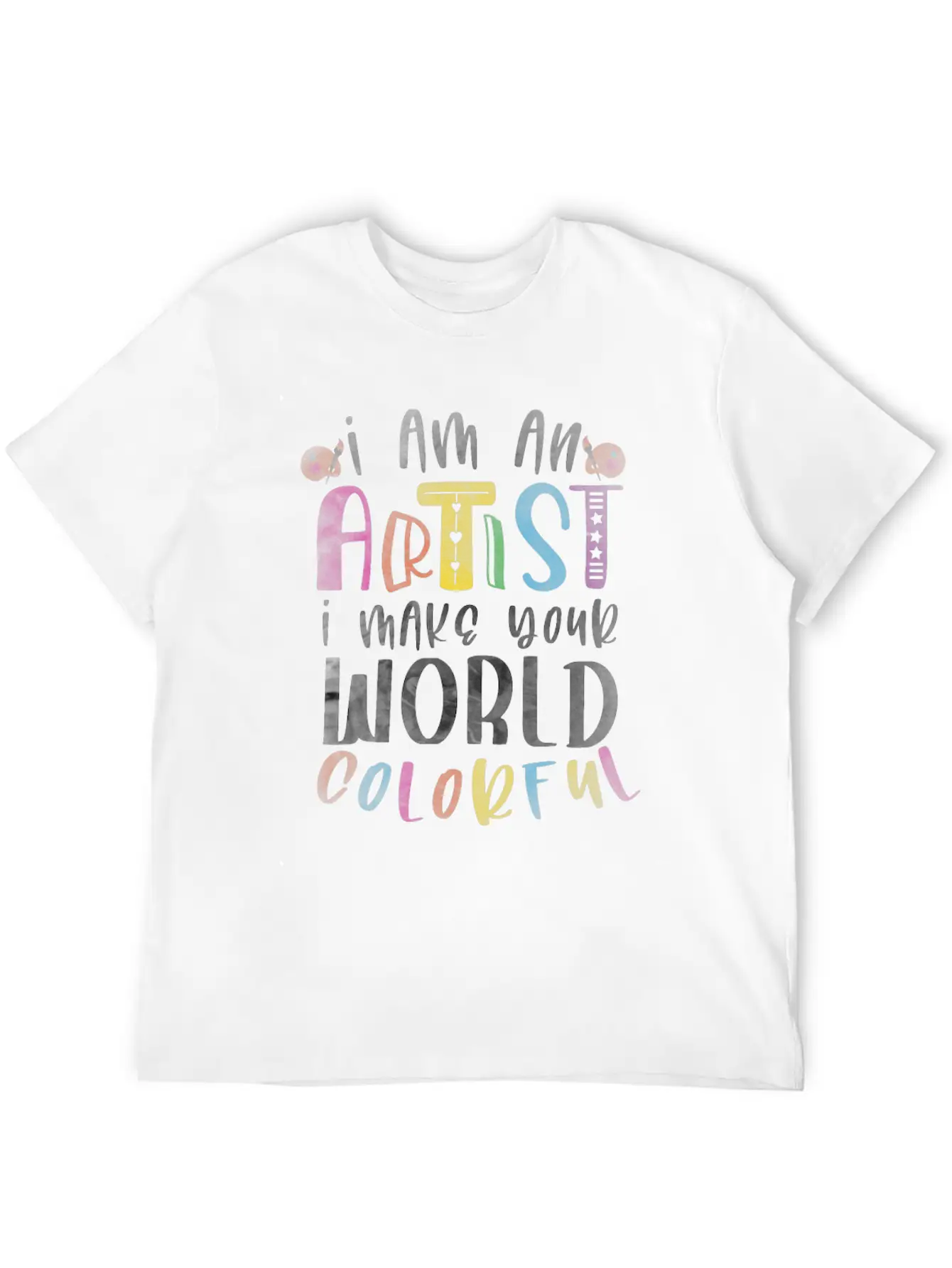 Artist Painting Painter Art Paint Art Teacher Unisex Casual T-Shirt – Clean Design For Daily Comfort