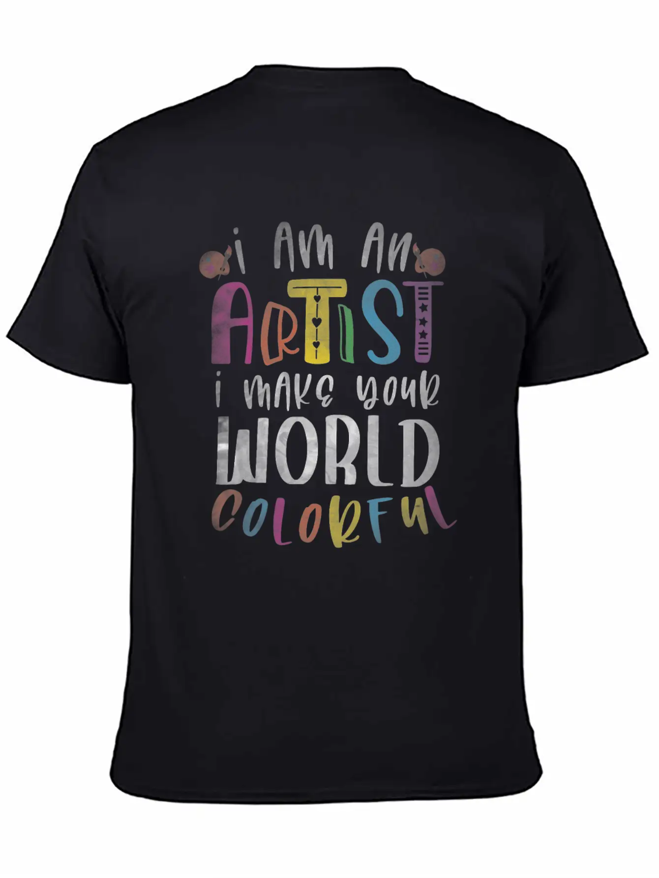 Artist Painting Painter Art Paint Art Teacher Unisex Casual T-Shirt – Clean Design For Daily Comfort