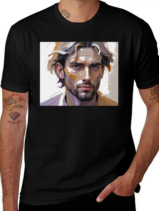 Artwork Soft Cotton Short Sleeve Tee – Unisex Wardrobe Staple