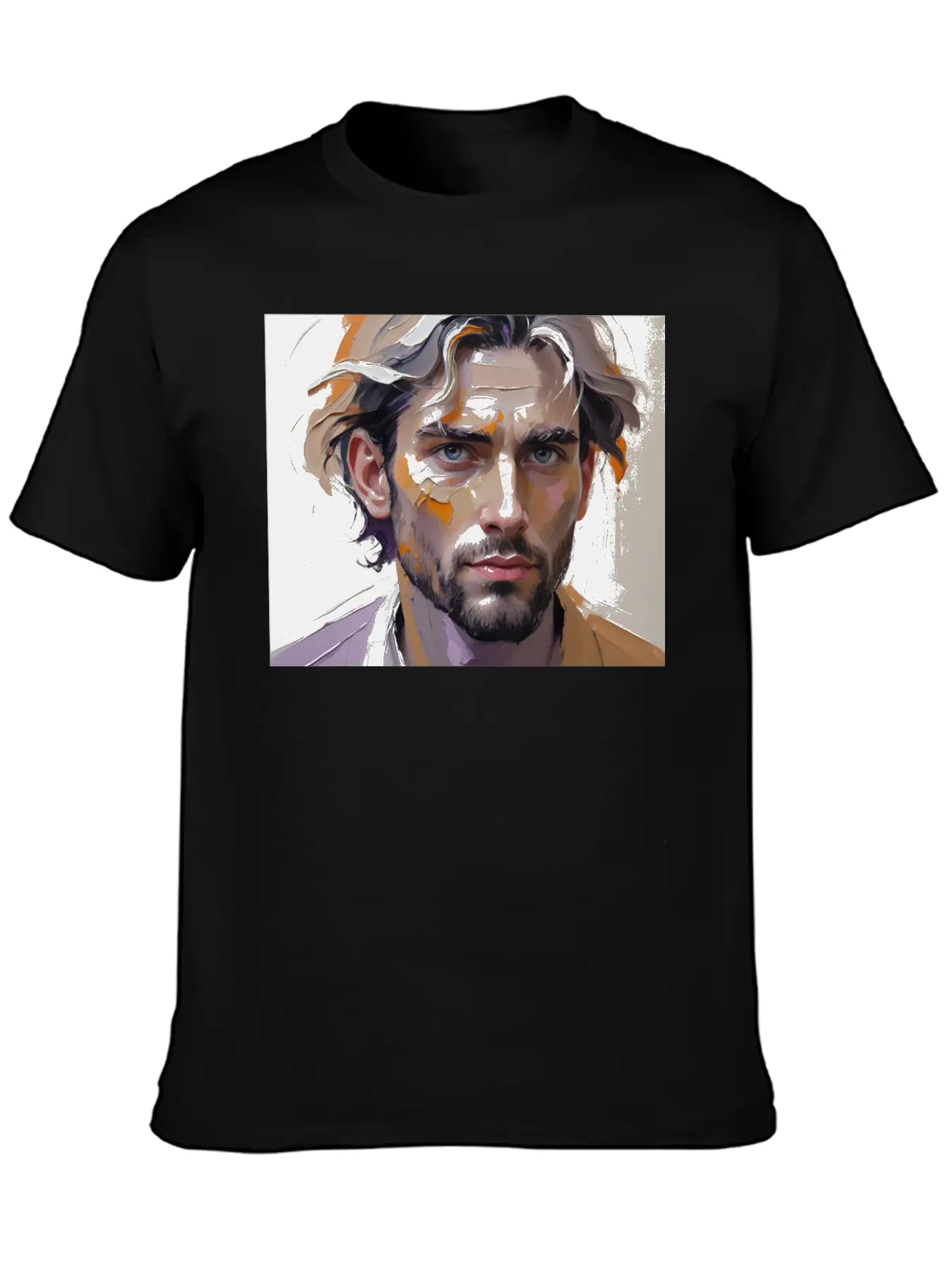Artwork Soft Cotton Short Sleeve Tee – Unisex Wardrobe Staple